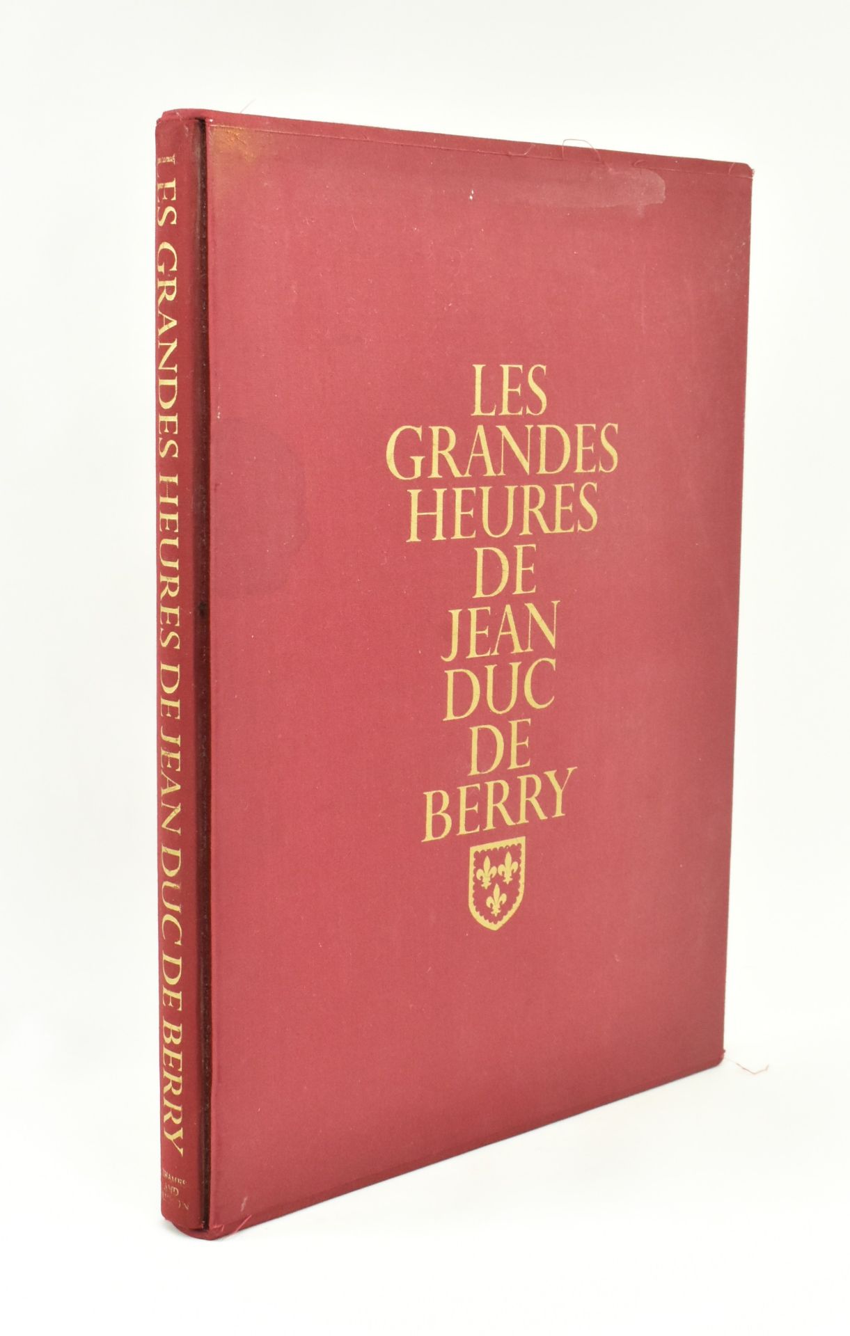 1971 LES GRANDES HEURES DE JEAN DUC DE BERRY IN SLIPCASE