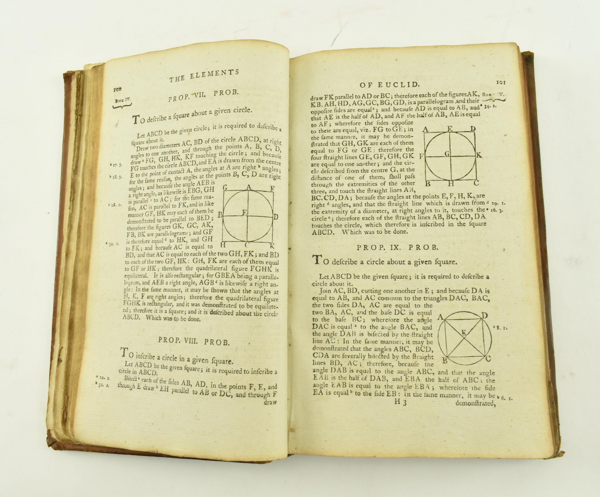 SIMSON, ROBERT. 1804 THE ELEMENTS OF EUCLID TWELFTH EDITION - Bild 4 aus 6