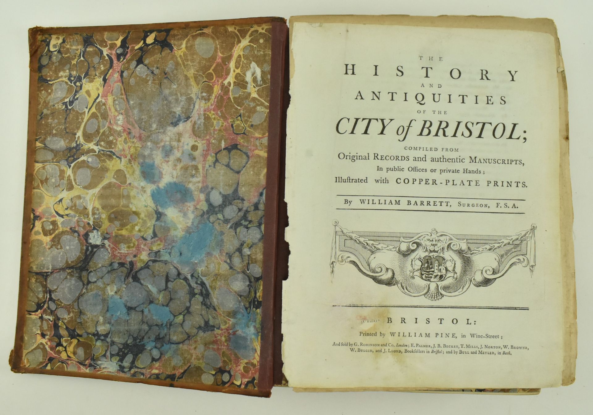 1789 THE HISTORY AND ANTIQUITIES OF THE CITY OF BRISTOL - Bild 3 aus 6
