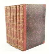 1833 SIX VOLUME THE GALLERY OF PORTRAITS PUBL. CHARLES KNIGHT