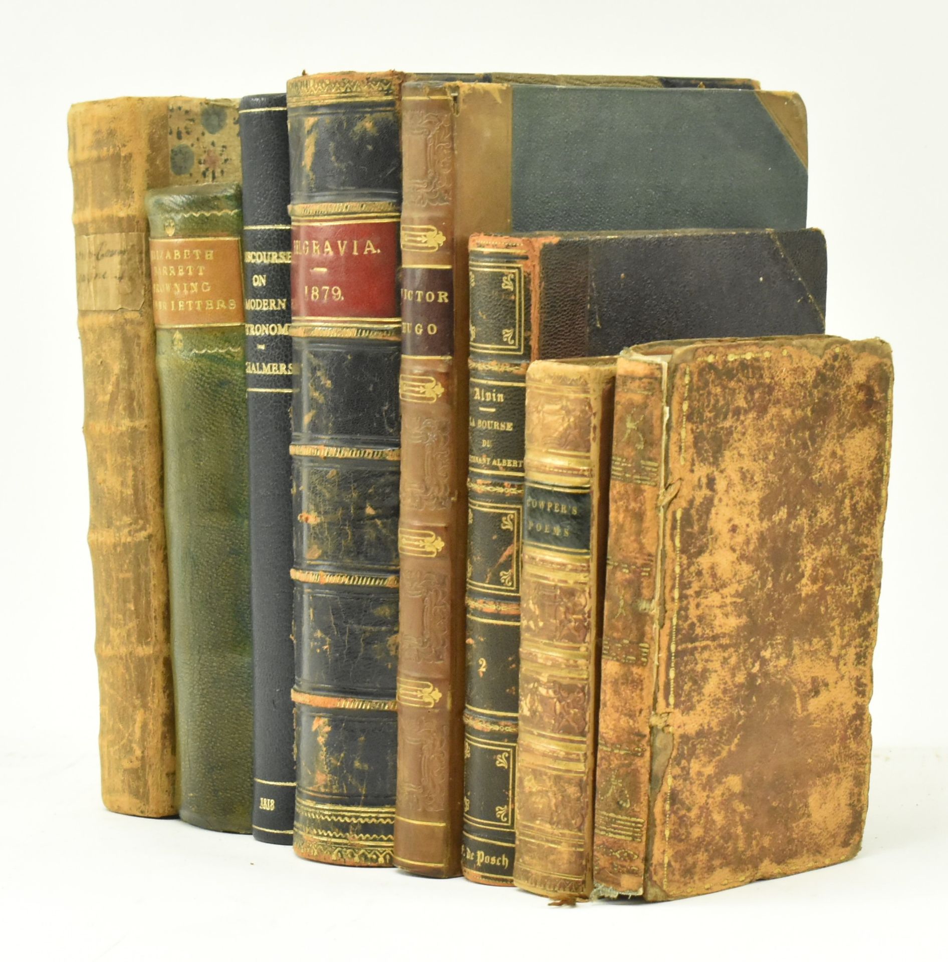 BINDINGS. COLLECTION OF EIGHT 18TH CENTURY & LATER WORKS - Image 2 of 12