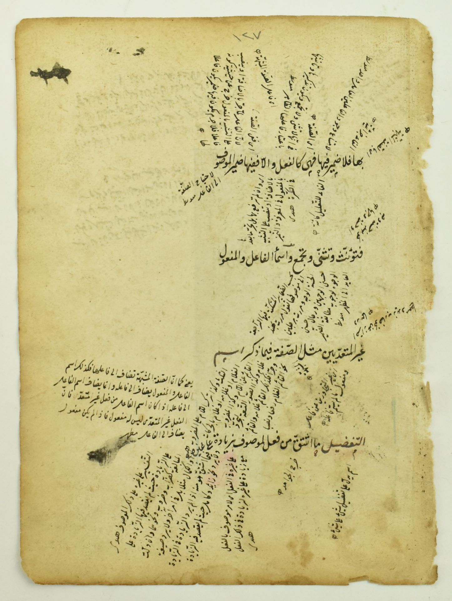 TWO CIRCA 19TH CENTURY ARABIC ILLUMINATED MANUSCRIPT LEAVES - Bild 11 aus 11