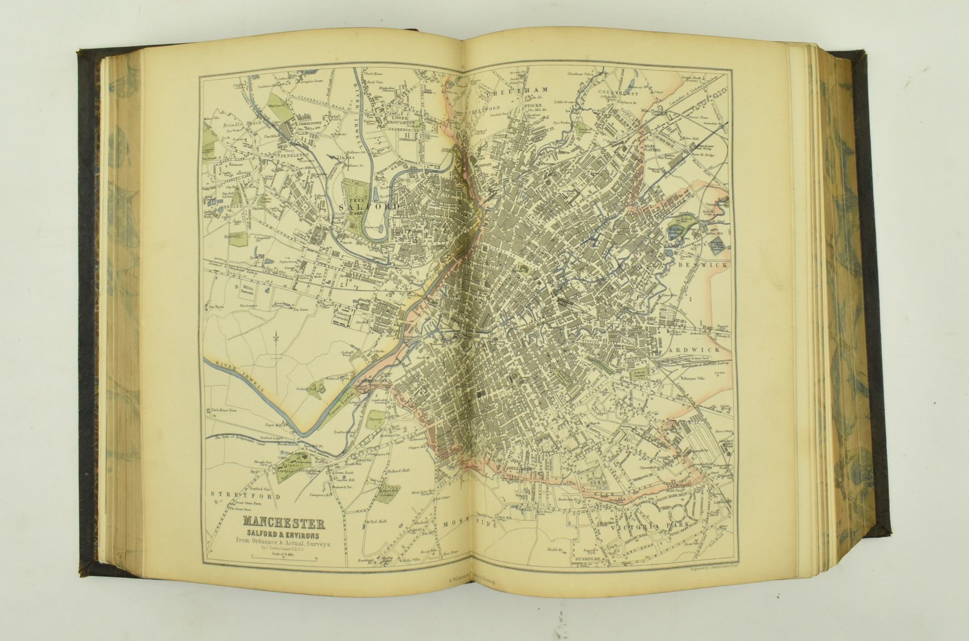 CIRCA 1870 THE IMPERIAL GAZEETTER OF ENGLAND AND WALES, 2VOL - Image 7 of 9