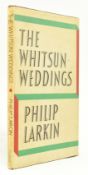 LARKIN, PHILIP. 1964 THE WHITSUN WEDDINGS IN DUST WRAPPER