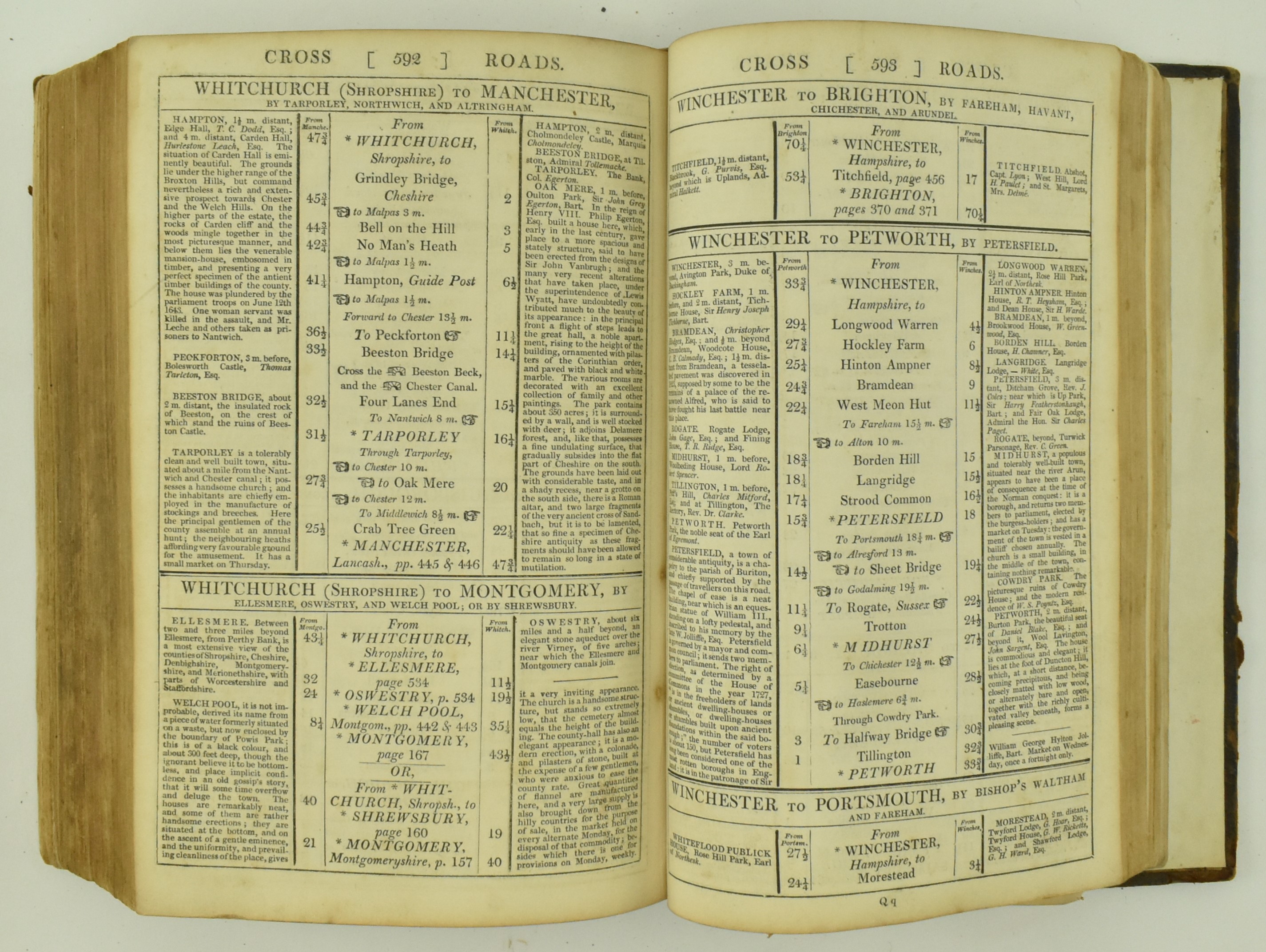 1826 PATERSON'S ROADS, EIGHTEENTH EDITION WITH MAPS - Image 7 of 7