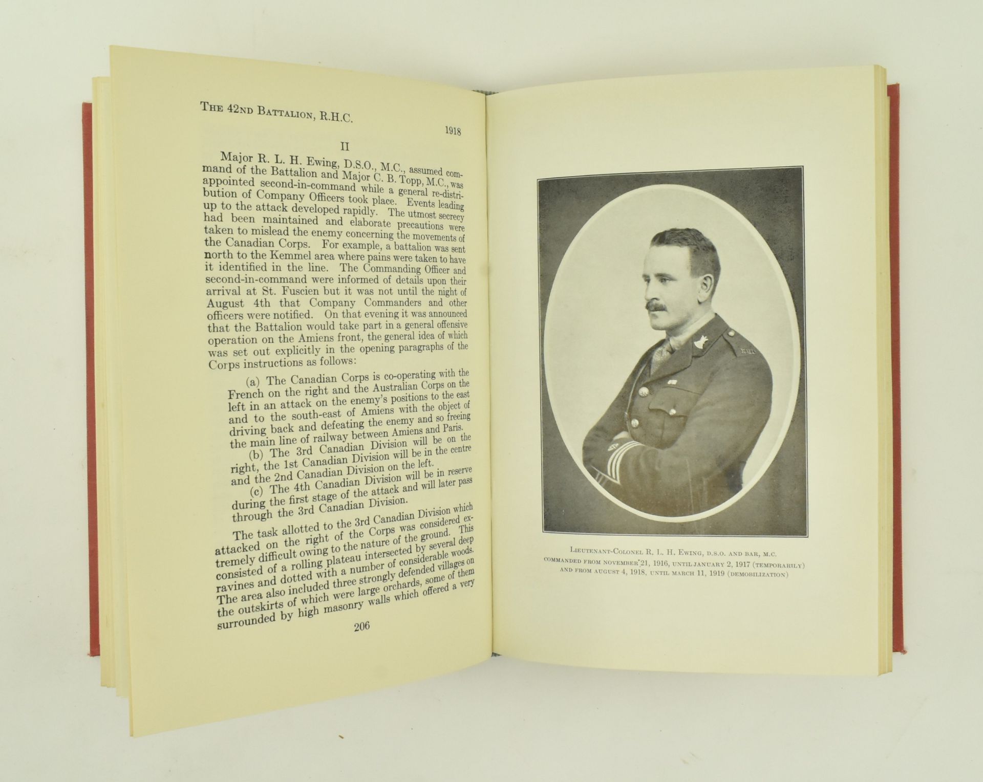 1931 THE 42ND BATTALION ROYAL HIGHLANDERS OF CANADA PRES COPY - Bild 6 aus 7