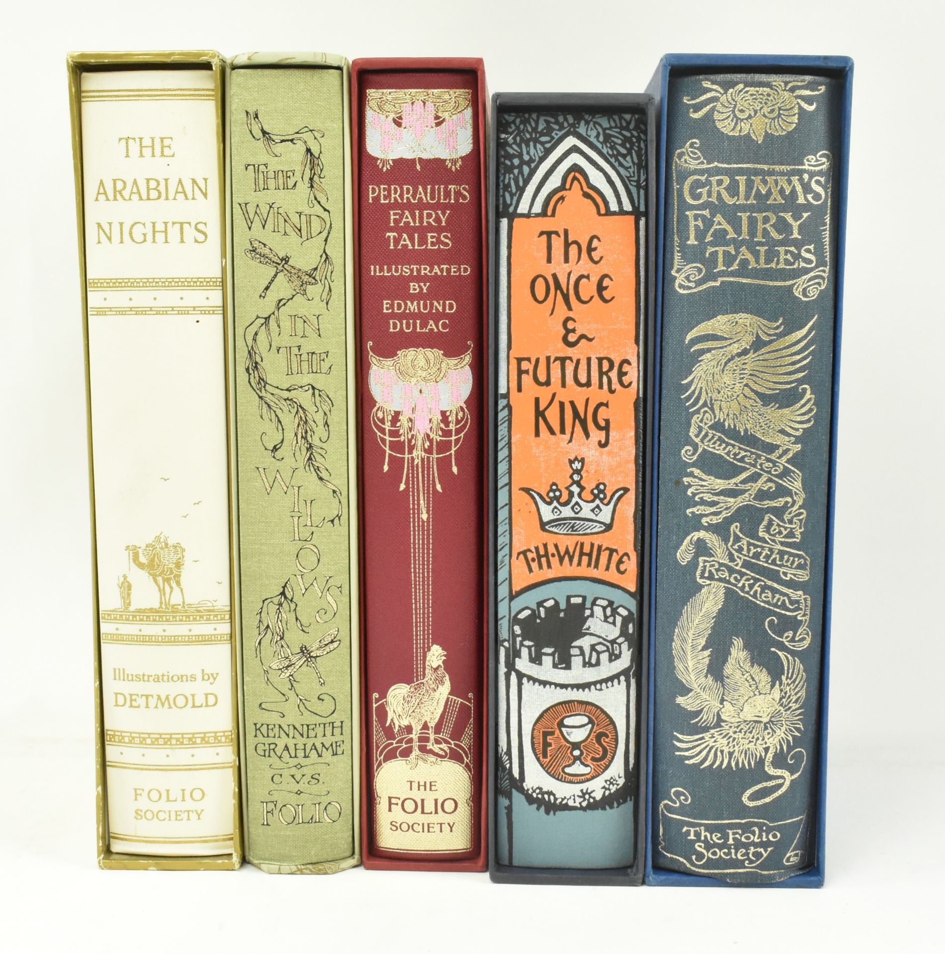 FOLIO SOCIETY. COLLECTION OF FIVE WORKS ALL IN SLIPCASE