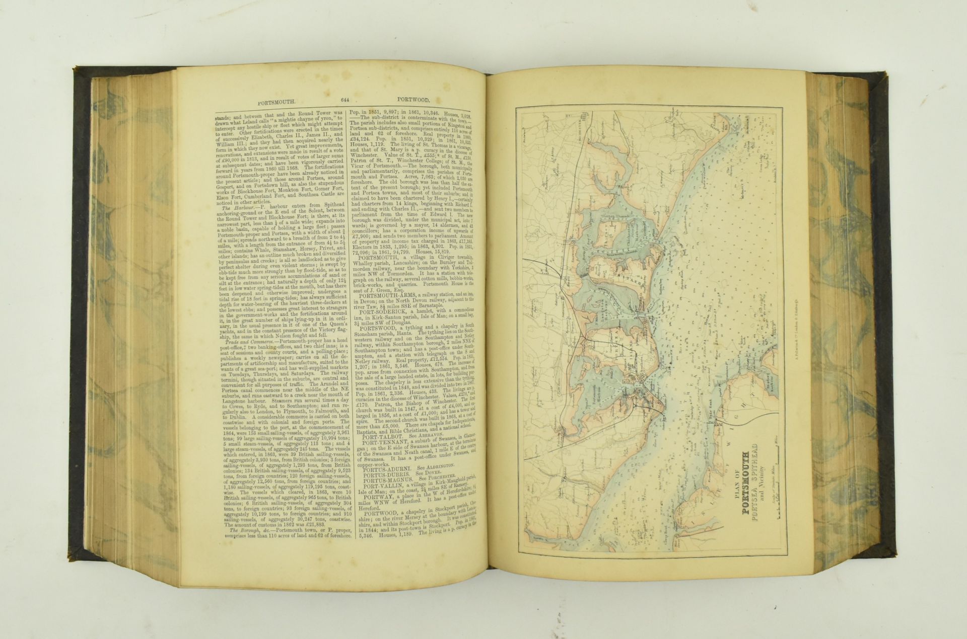 CIRCA 1870 THE IMPERIAL GAZEETTER OF ENGLAND AND WALES, 2VOL - Bild 8 aus 9