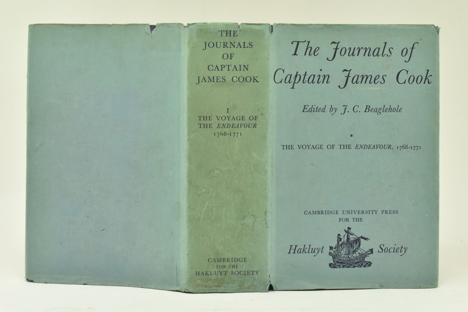 1955 THE JOURNALS OF CAPTAIN JAMES COOK ED. J. C. BEAGLEHOLE - Bild 2 aus 8