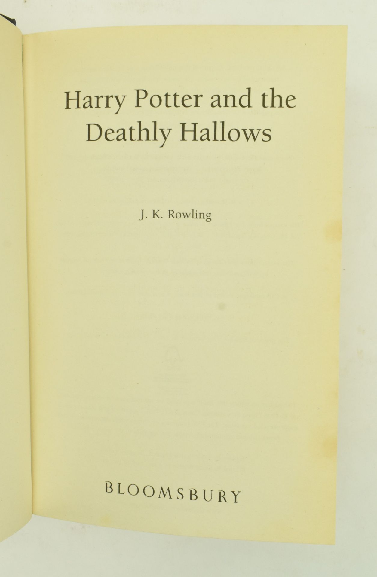 ROWLING, J. K. COLLECTION OF HARRY POTTER FIRST & EARLY EDITIONS - Image 9 of 10