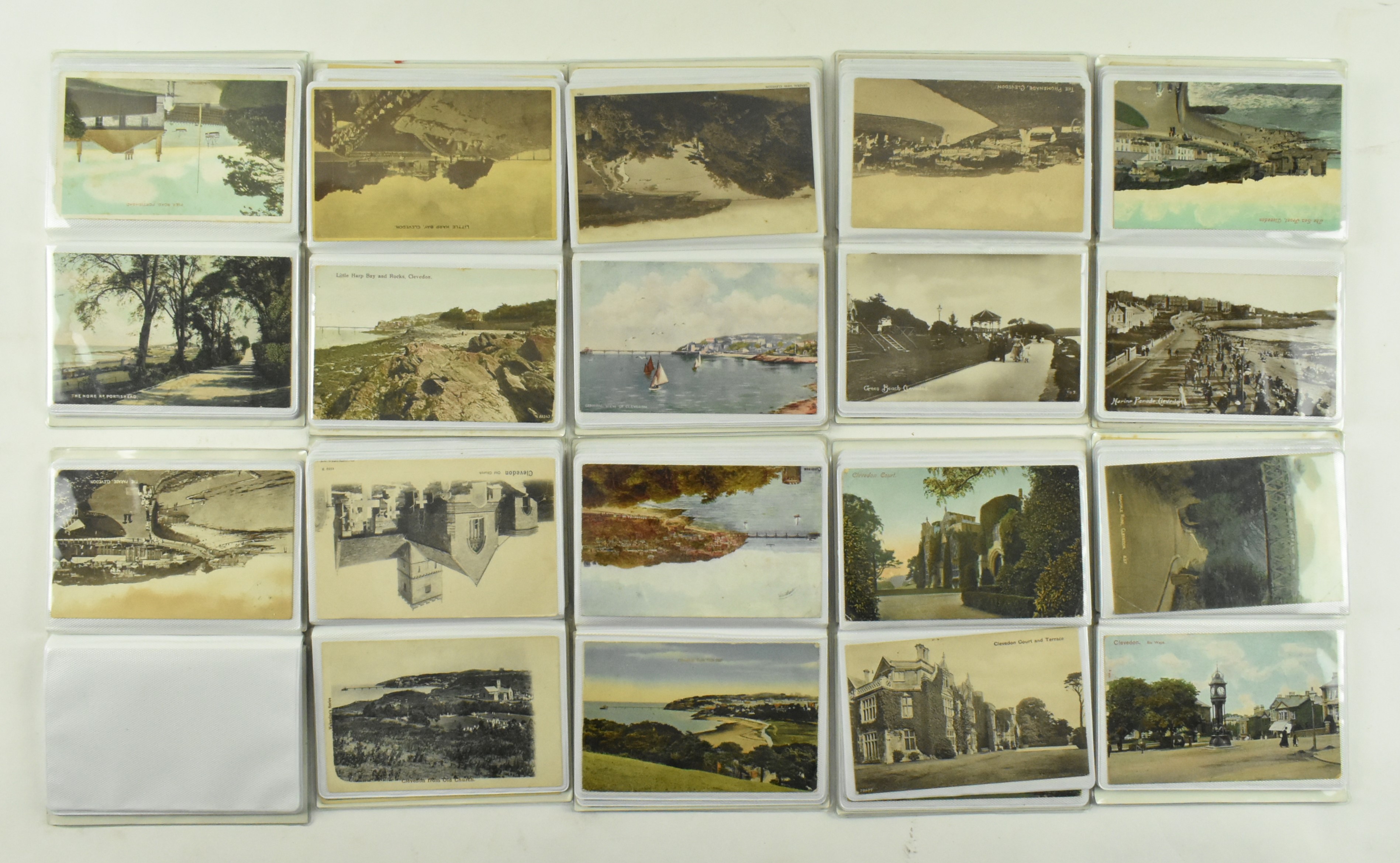 LOCAL SOMERSET INTEREST - APPROX. 200 BLACK & WHITE POSTCARDS - Image 4 of 6