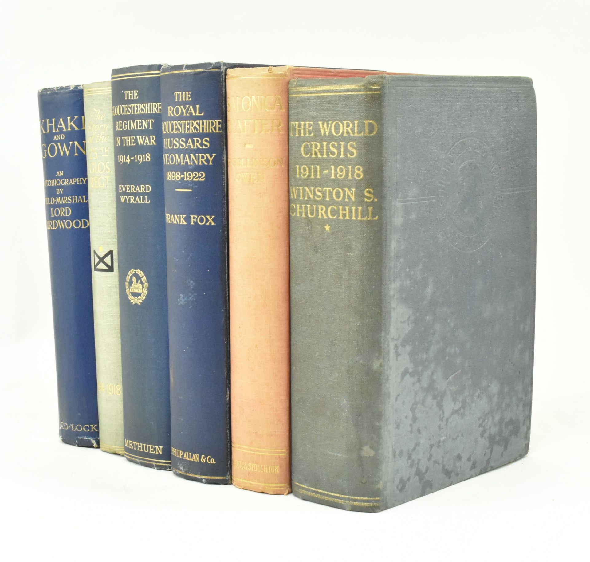 WWI INTEREST. COLLECTION OF SIX BOOKS ON THE GREAT WAR - Image 2 of 11