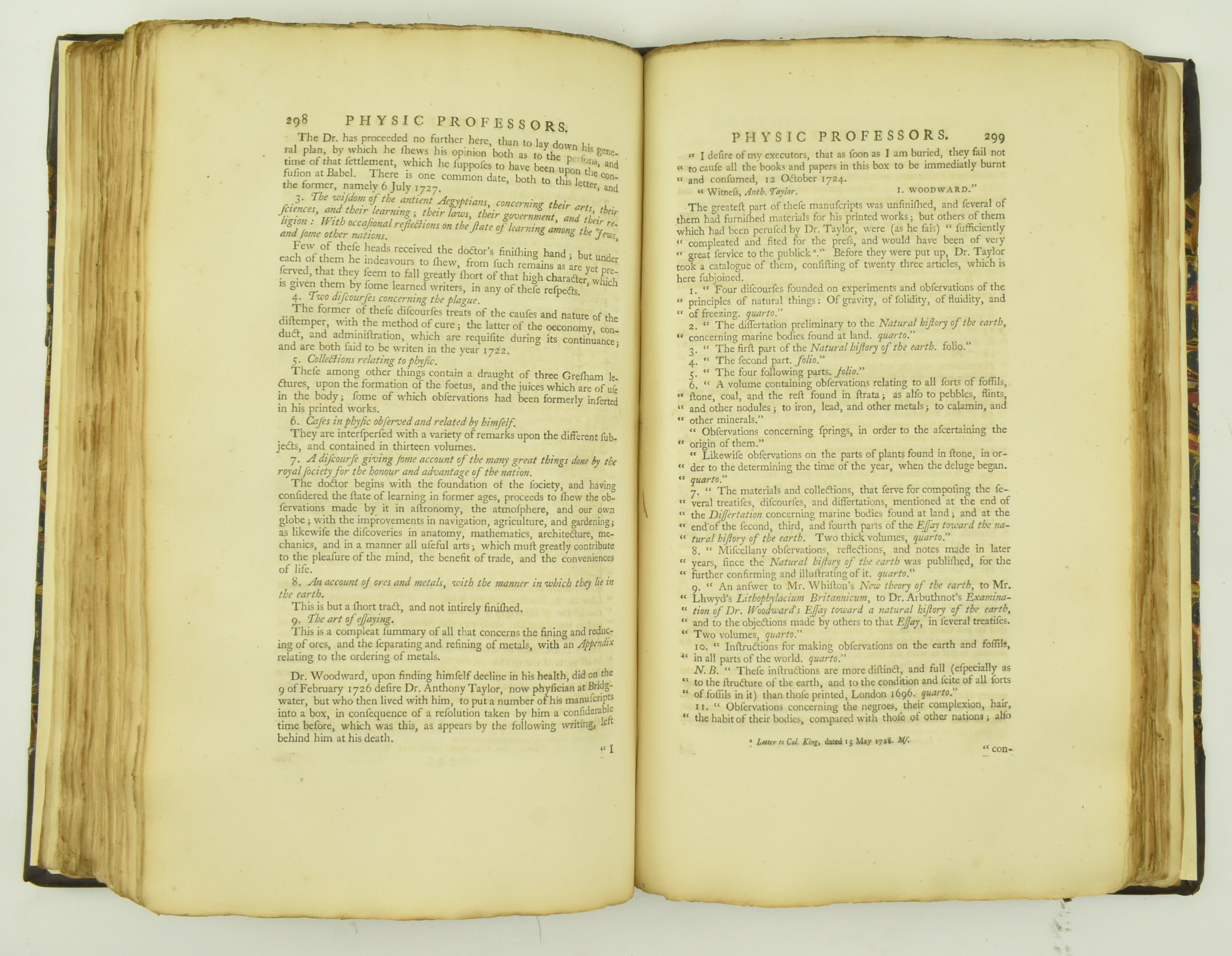 1740 THE LIVES OF THE PROFESSORS OF GRESHAM COLLEGE - Image 4 of 5