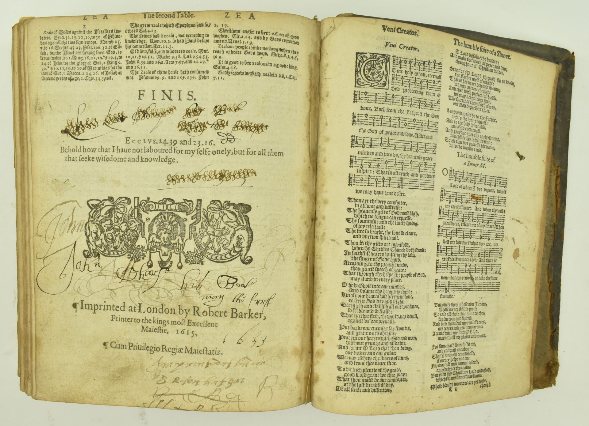 1615 GENEVA BREECHES SHE BIBLE IN ORIG. LEATHER - Bild 6 aus 6