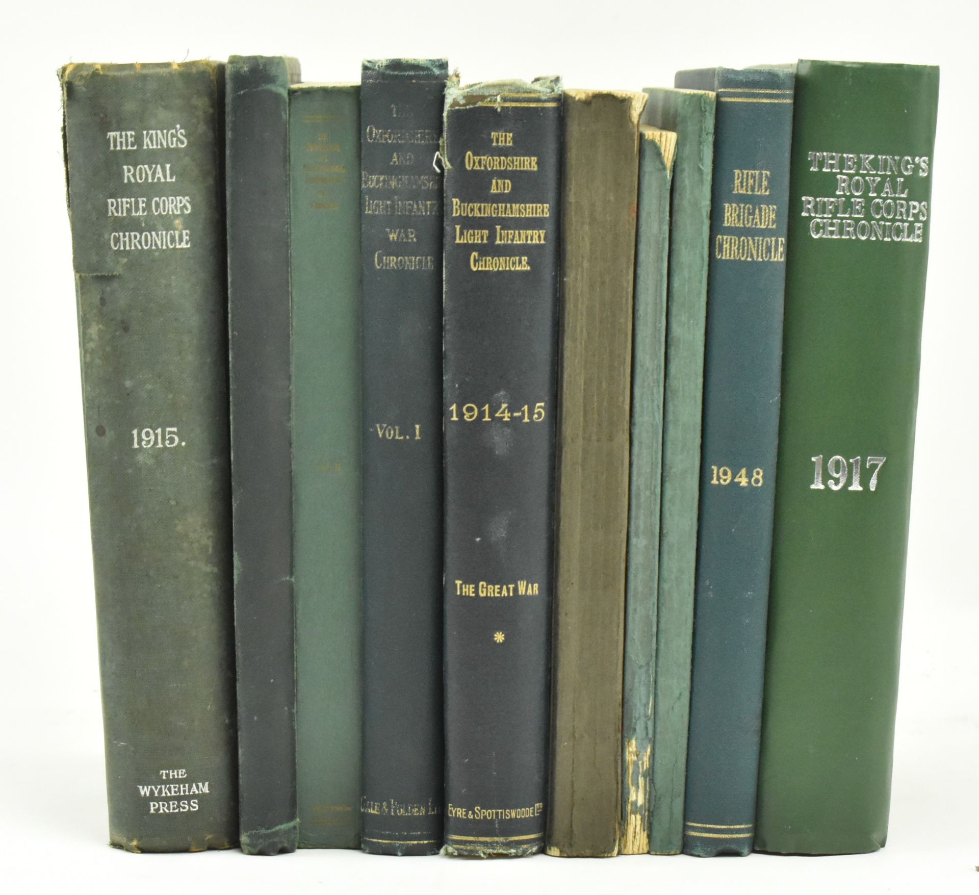 MILITARY INTEREST. COLLECTION OF WORLD WAR CHRONICLES