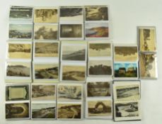 LOCAL SOMERSET INTEREST - APPROX. 200 BLACK & WHITE POSTCARDS