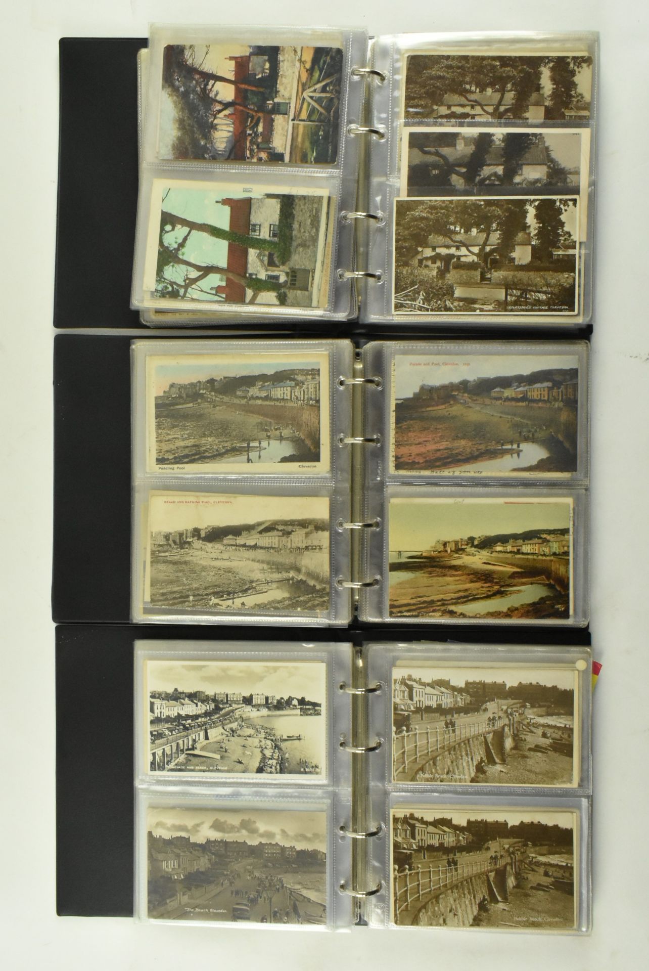 LOCAL SOMERSET INTEREST - APPROX. 400 BLACK & WHITE POSTCARDS - Bild 3 aus 6