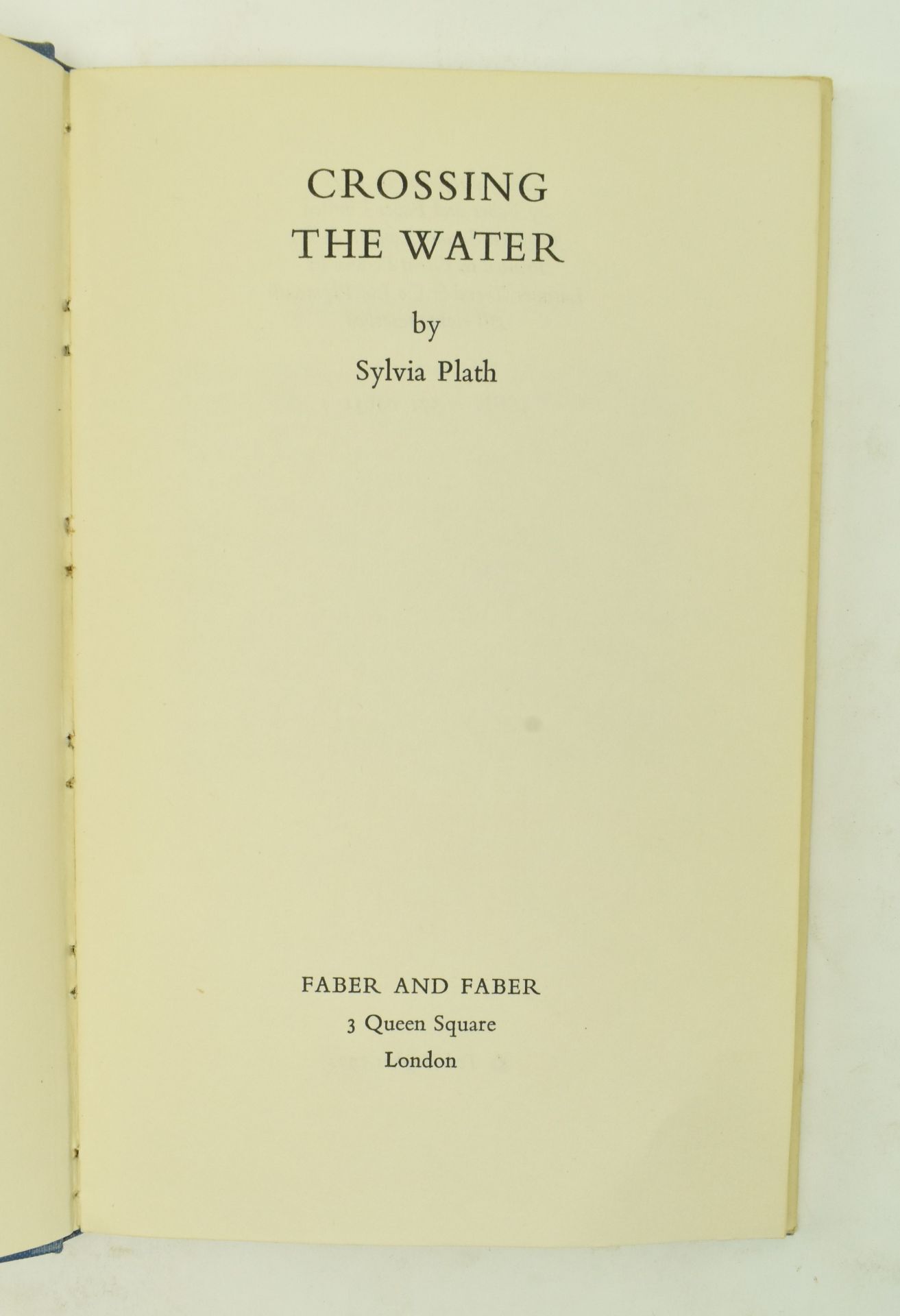 SYLVIA PLATH & TED HUGHES. FOUR MODERN POETRY COLLECTIONS - Bild 3 aus 11