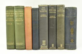 MILITARY WWI INTEREST. COLLECTION OF EIGHT CLOTHBOUND BOOKS