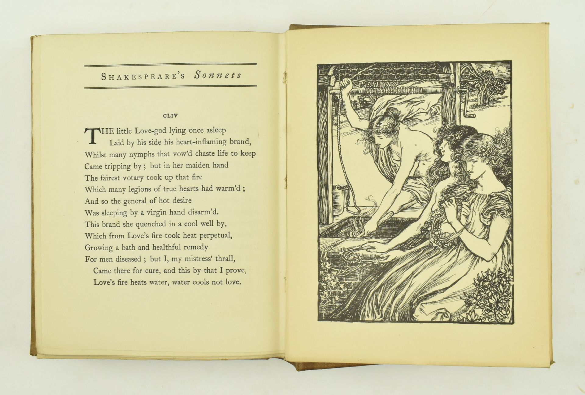 1899 SHAKESPEARE'S SONNETS ILLUSTRATED HENRY OSPOVAT - Image 7 of 8