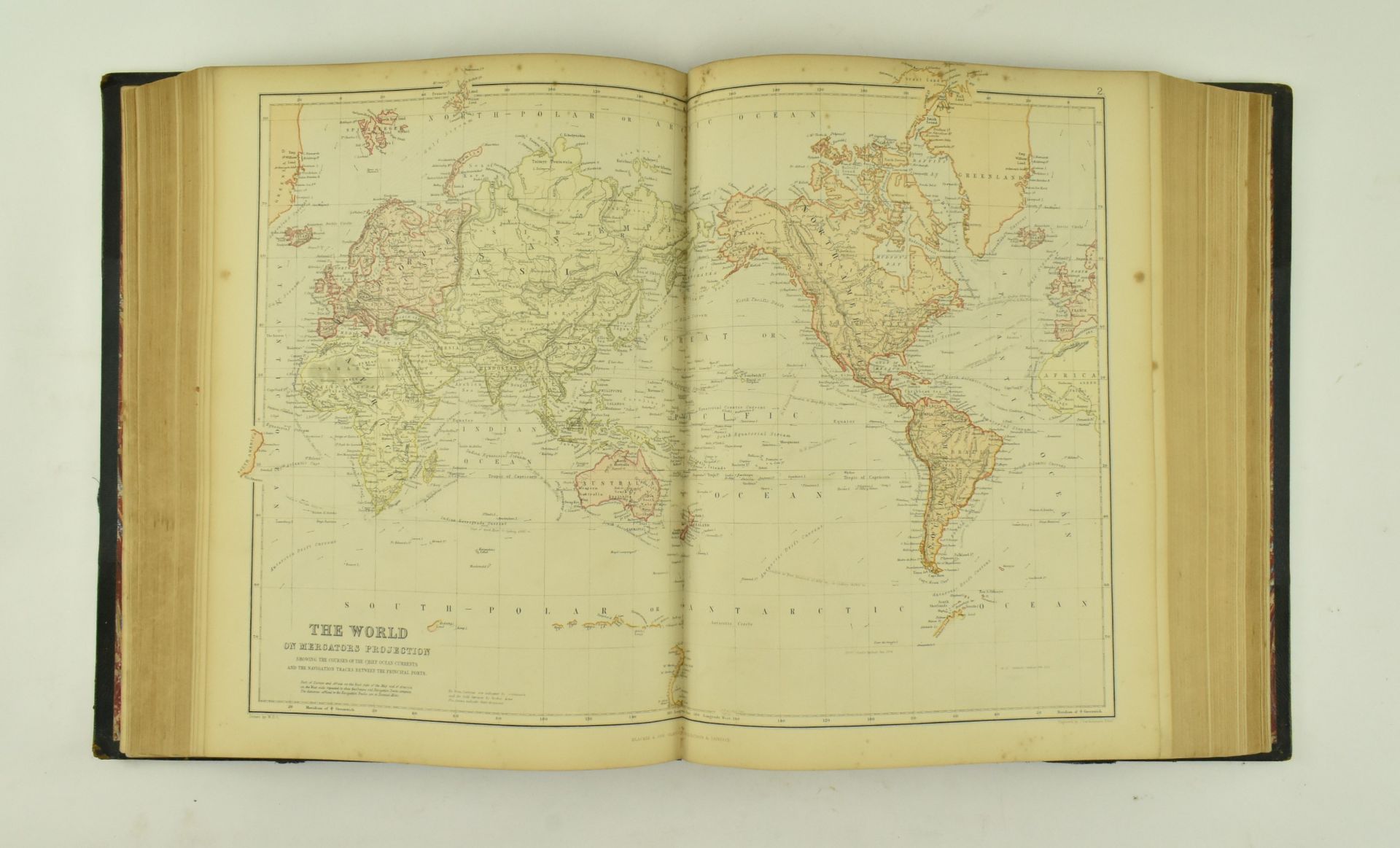 1883 BLACKIE'S COMPREHENSIVE ATLAS & GEOGRAPHY OF THE WORLD - Image 5 of 7