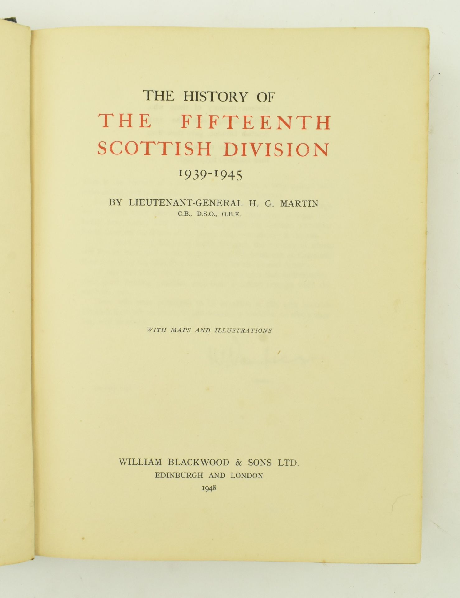 FIRST WORLD WAR. COLLECTION OF BOOKS ON SCOTTISH DIVISIONS - Bild 9 aus 9