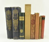 EIGHT VICTORIAN COLLECTIONS OF POETRY IN ORIGINAL BINDINGS