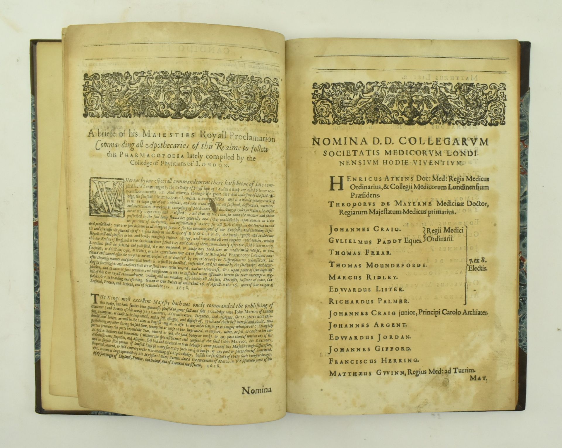 1638 PHARMACOPOEIA LONDINENSIS COLLEGARUM FIFTH EDITION - Bild 4 aus 9