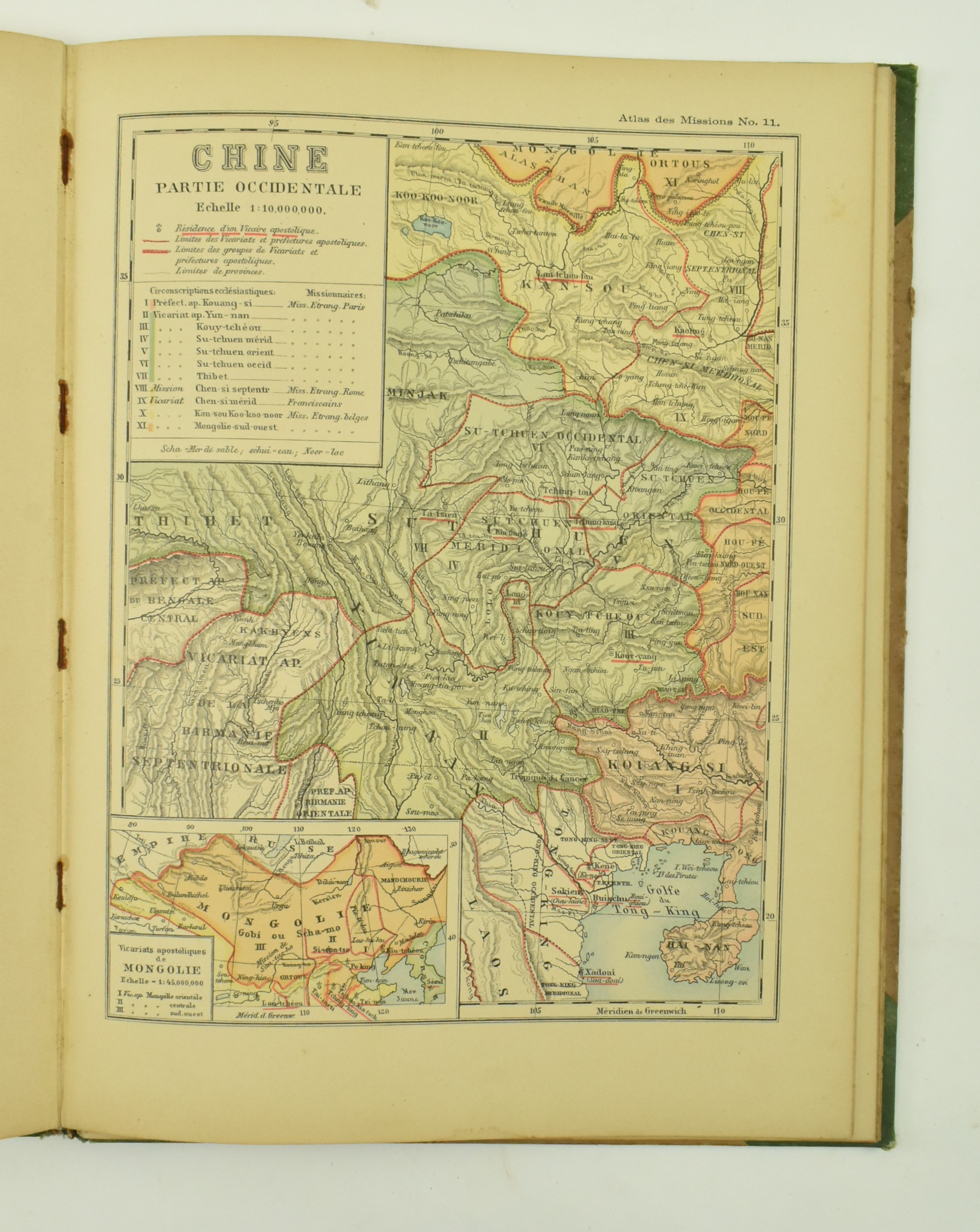 CARTOGRAPHY. TWO 19TH CENTURY FRENCH ATLASES - Image 10 of 10