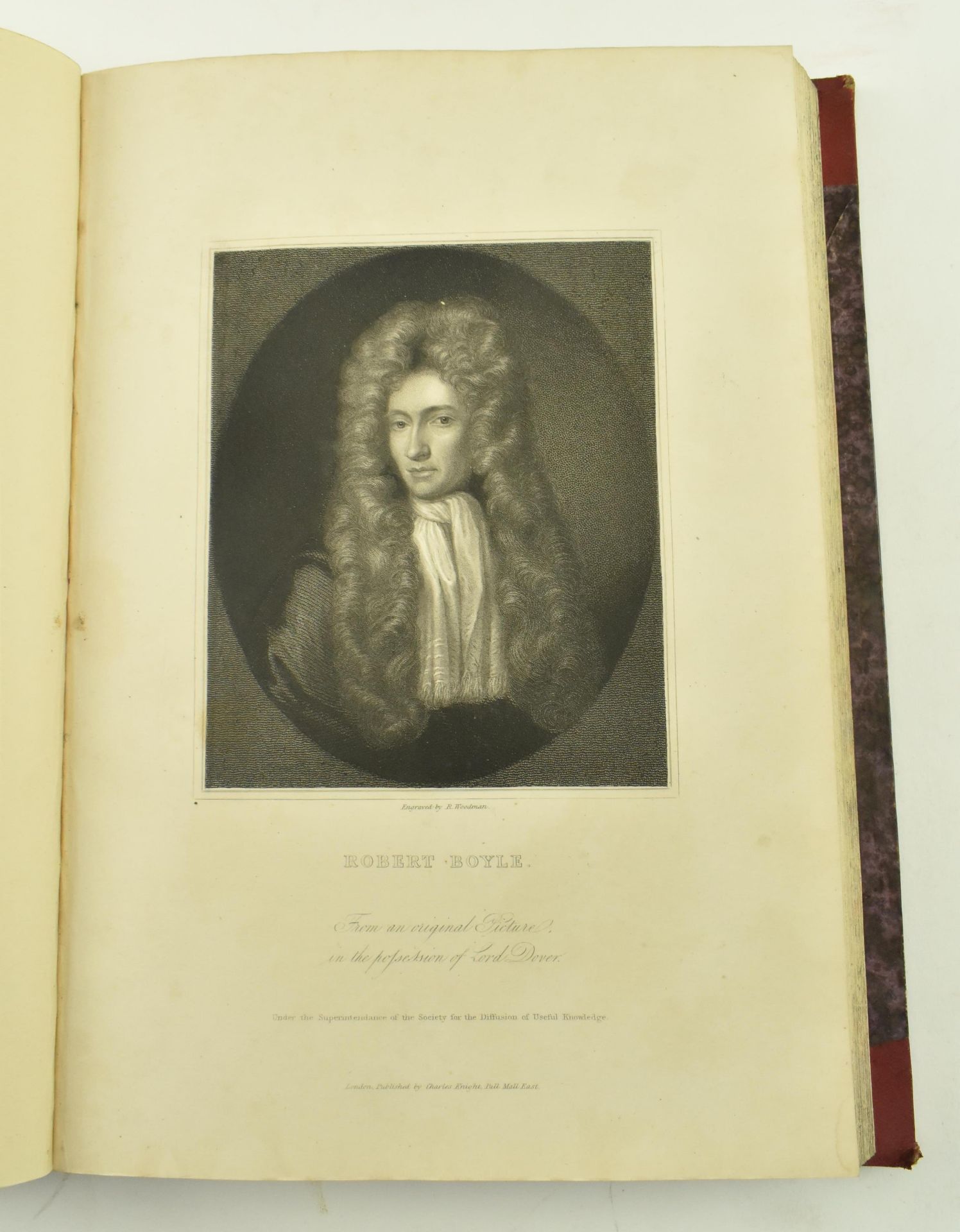 1833 SIX VOLUME THE GALLERY OF PORTRAITS PUBL. CHARLES KNIGHT - Image 5 of 10