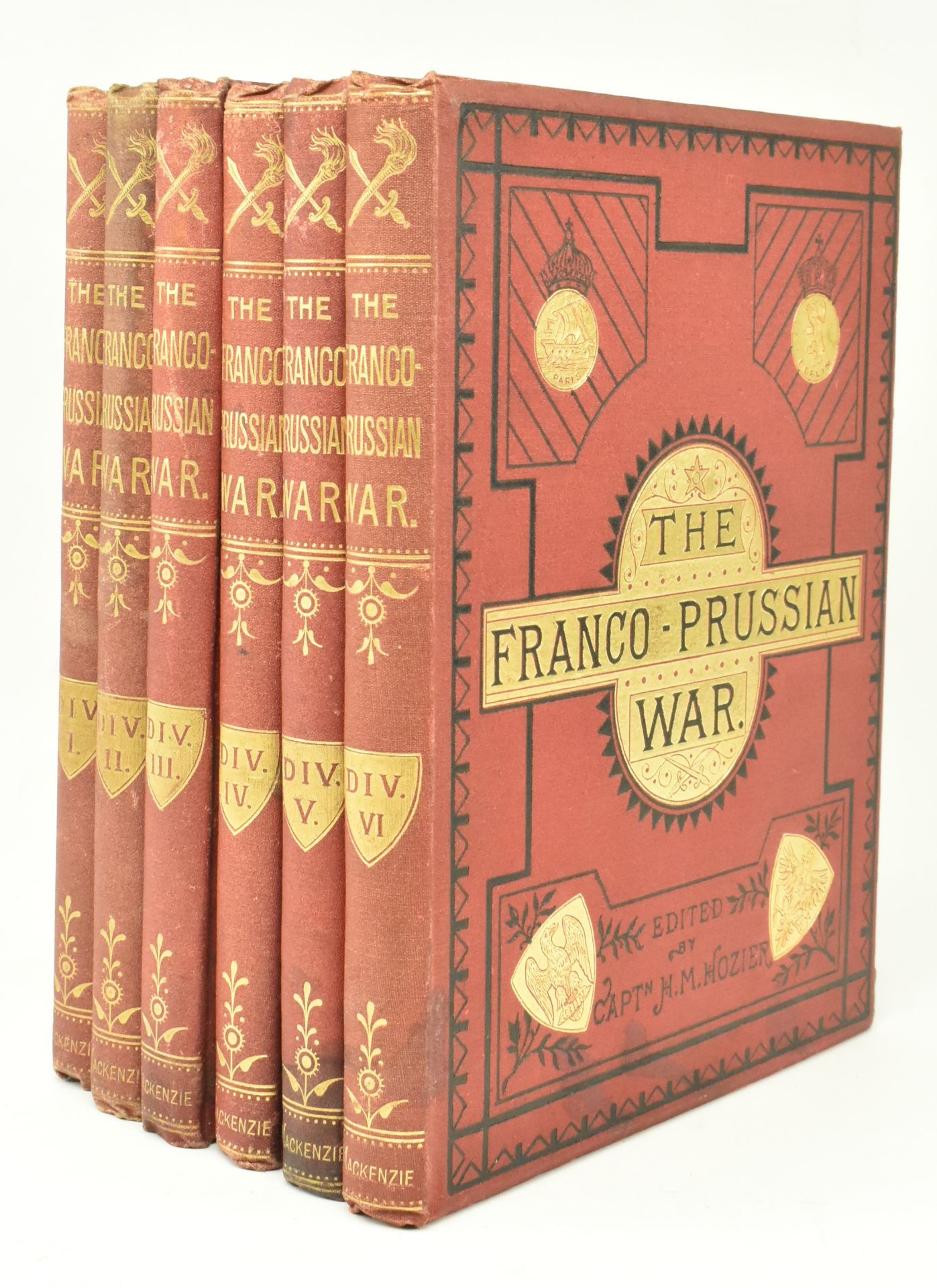 MILITARY INTEREST. HOZIER'S THE FRANCO-PRUSSIAN WAR, 6VOL - Bild 2 aus 12