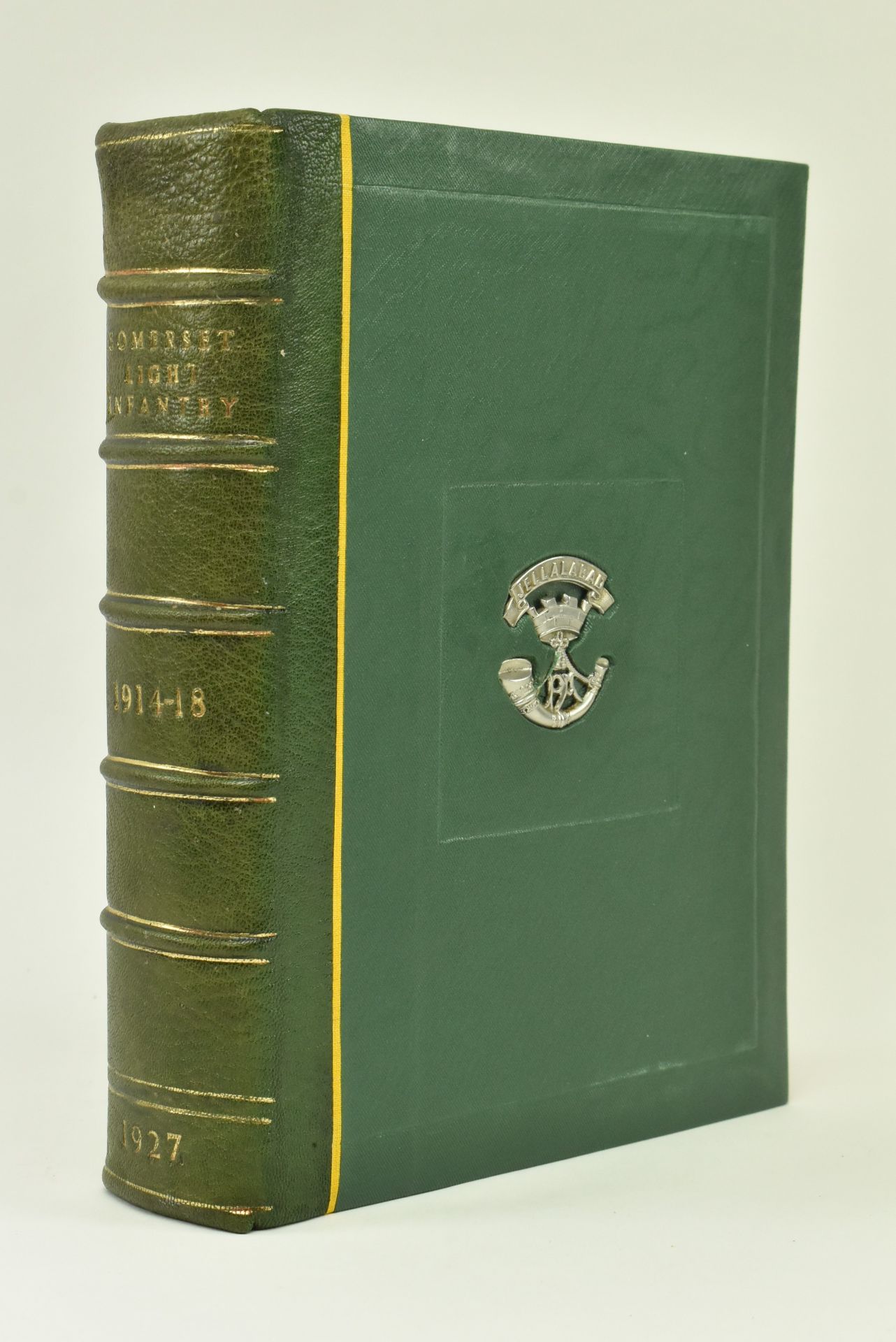 MILITARY. THE SOMERSET LIGHT INFANTRY WITH CAP BADGE BINDING - Image 3 of 9