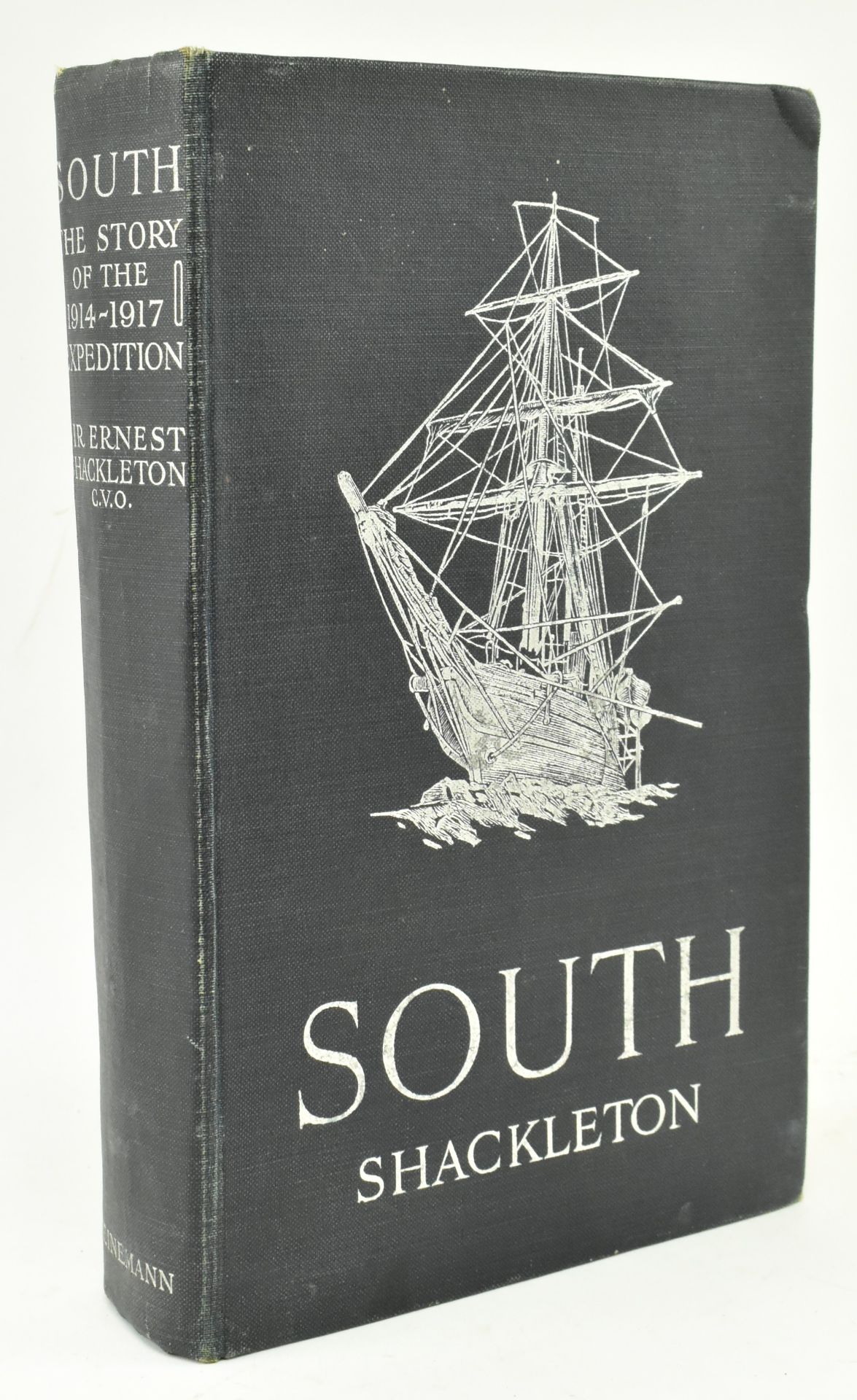 SHACKLETON, ERNEST. 1919 SOUTH FIRST EDITION IN ORIG. CLOTH