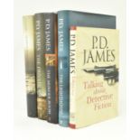 JAMES, P. D. FIVE MODERN FIRST EDITIONS INCL. SIGNED LETTER