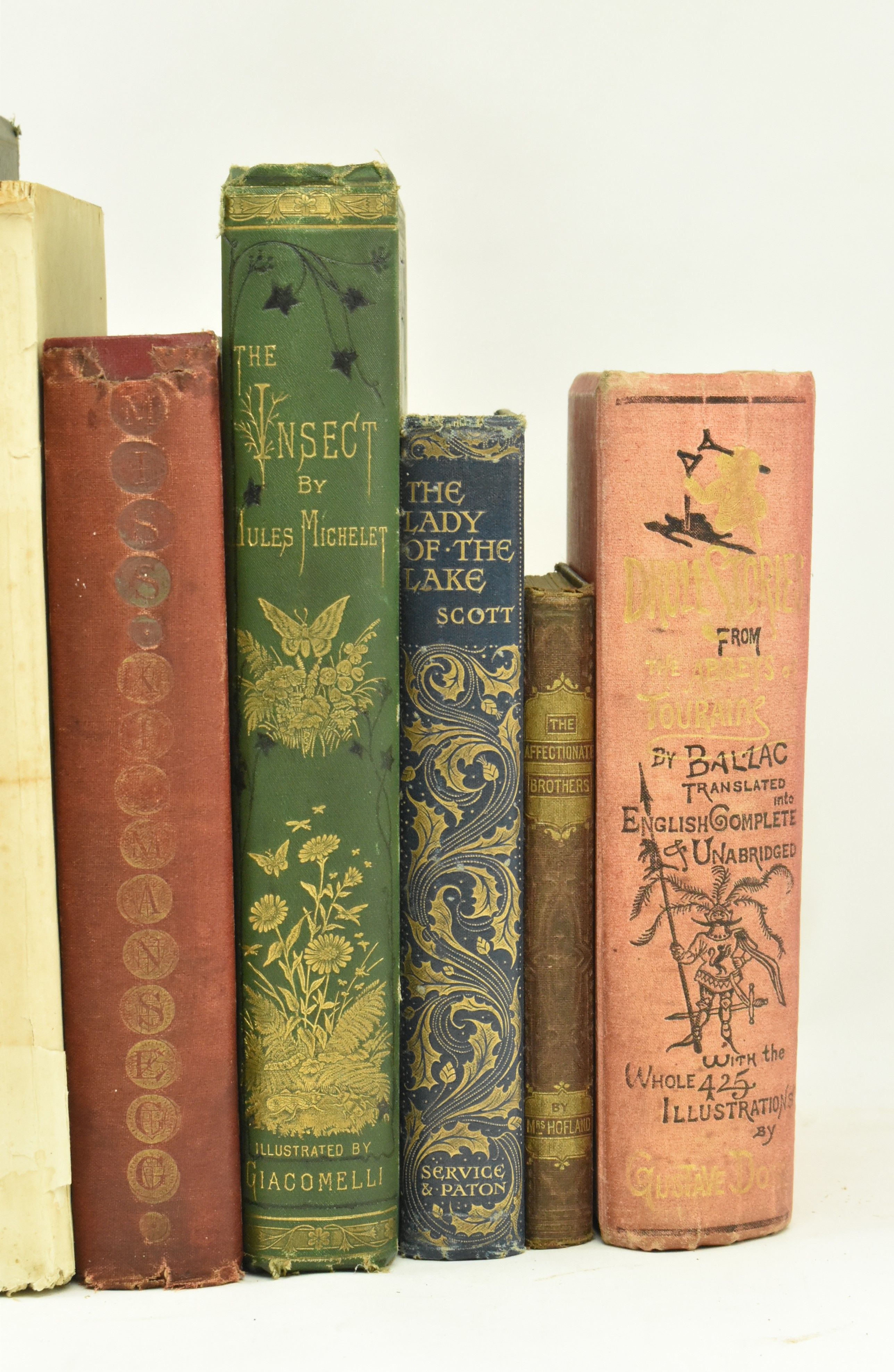DECORATIVE CLOTH BINDINGS. COLLECTION OF EIGHT WORKS - Image 3 of 12
