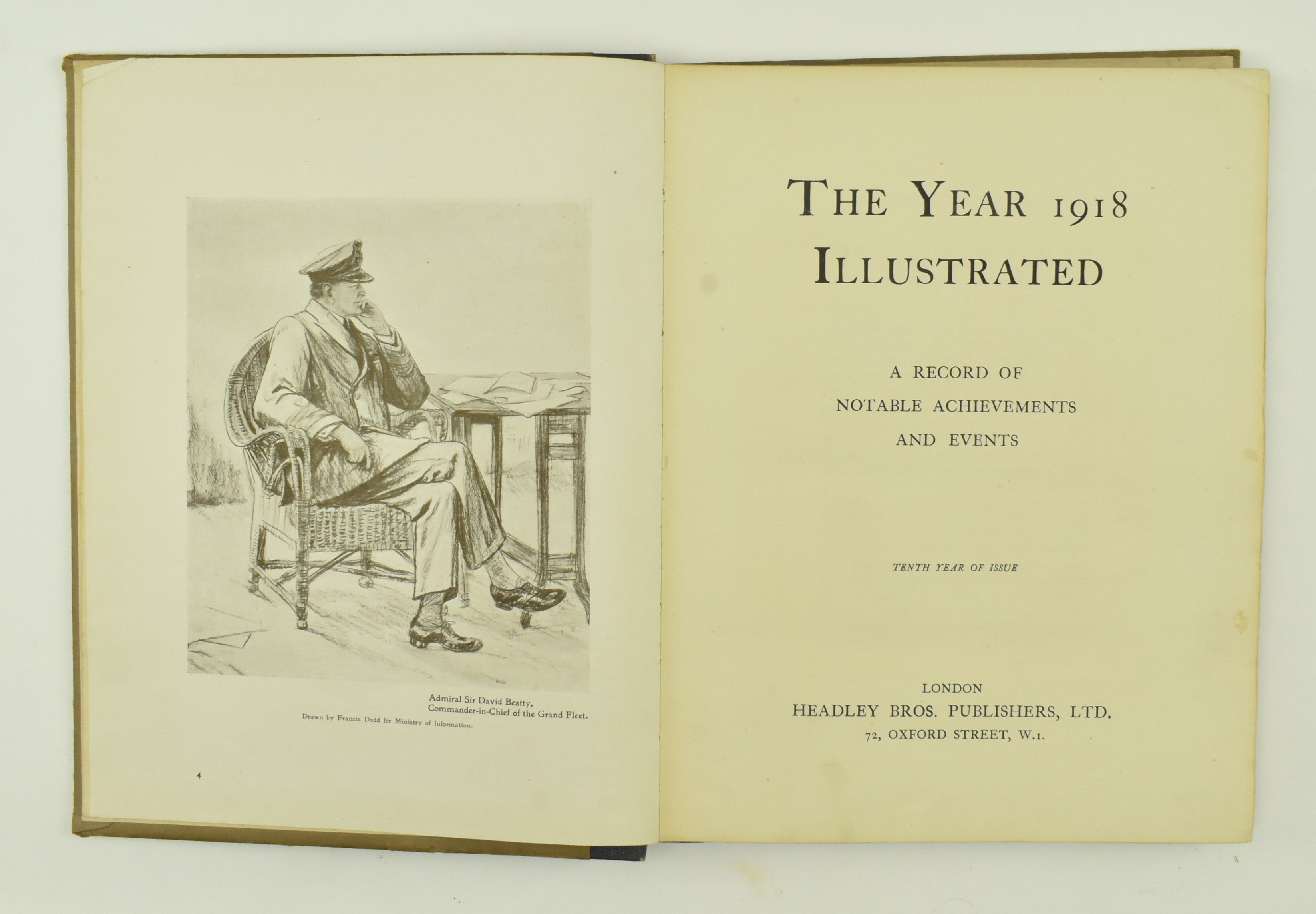 WW1 INTEREST. COLLECTION OF ILLUSTRATED BOOKS & MAGAZINES - Image 5 of 9