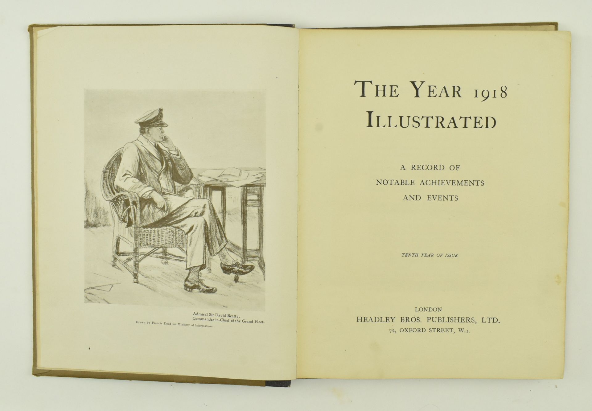 WW1 INTEREST. COLLECTION OF ILLUSTRATED BOOKS & MAGAZINES - Image 5 of 9