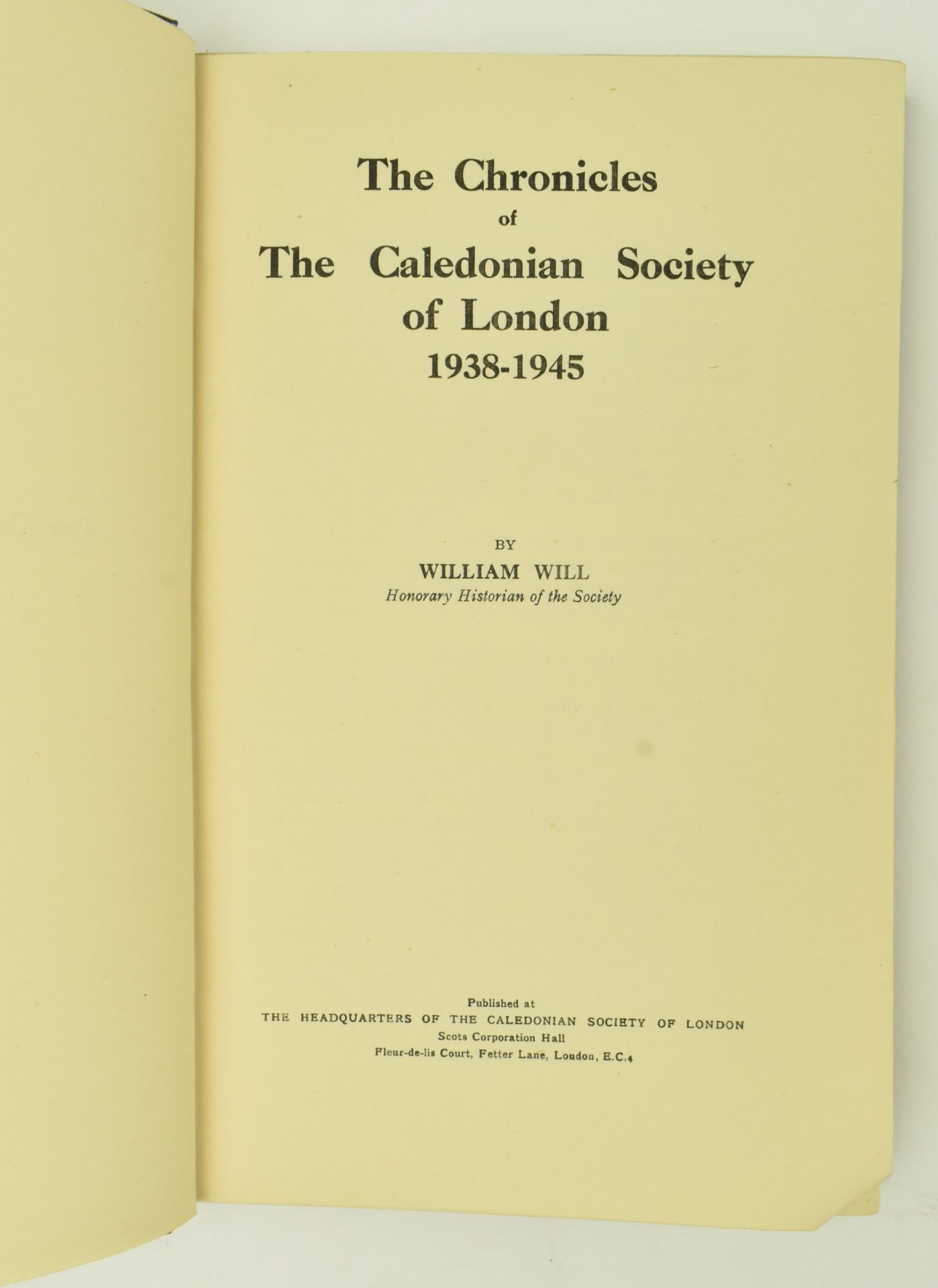 THE CHRONICLES OF THE CALEDONIAN SOCIETY, LONDON. 6 VOLUMES - Bild 6 aus 9