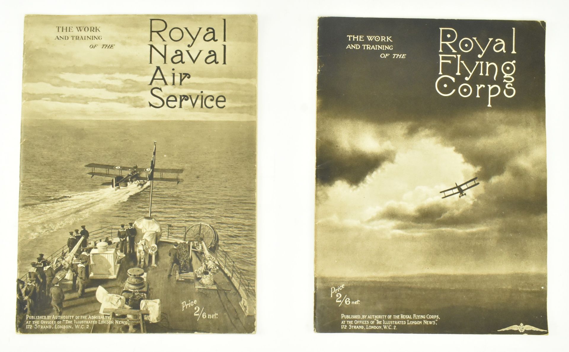 TWO FIRST WORLD WAR ILLUSTRATED LONDON NEWS PAMPHLETS