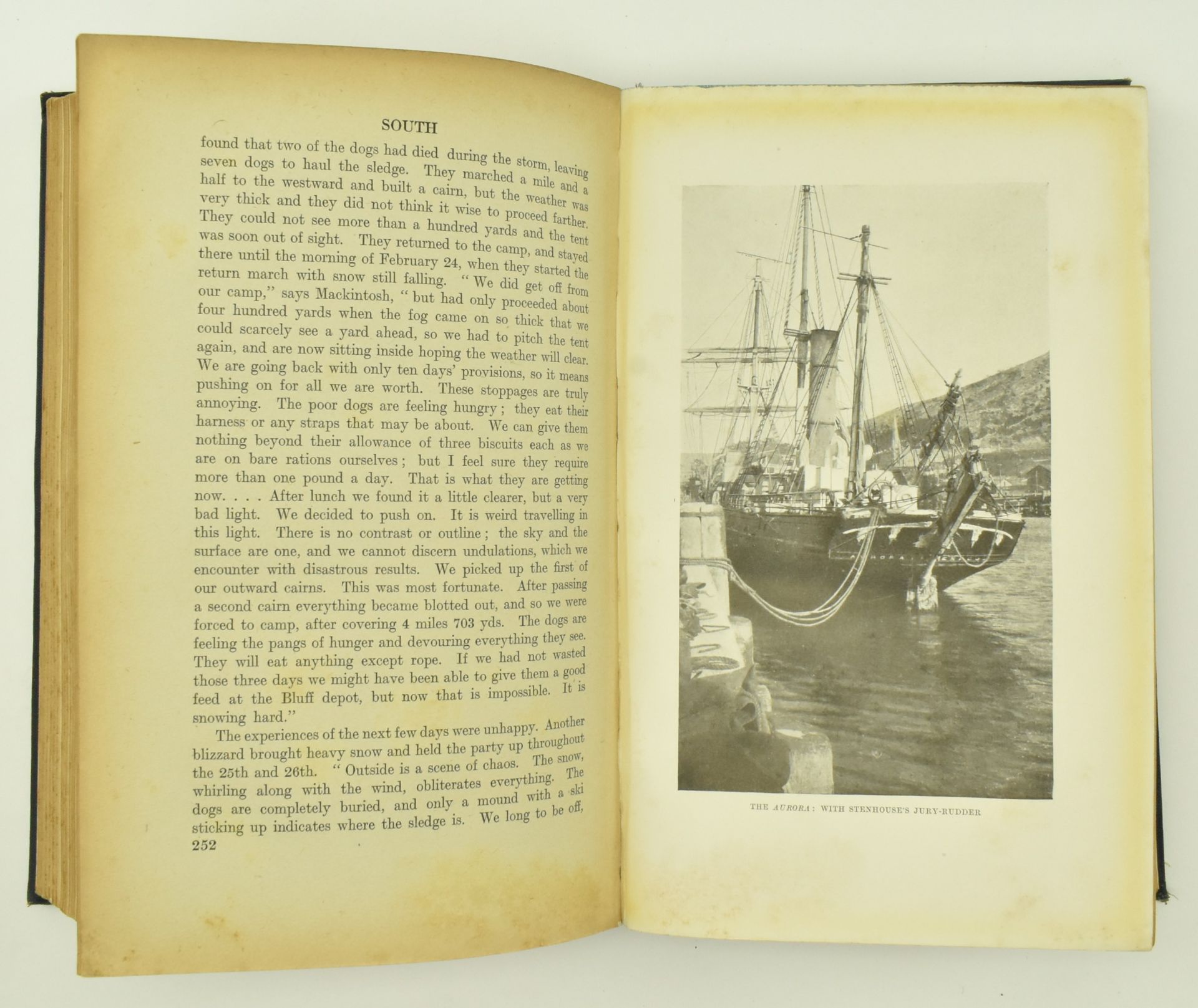 SHACKLETON, ERNEST. 1919 SOUTH FIRST EDITION IN ORIG. CLOTH - Image 12 of 14