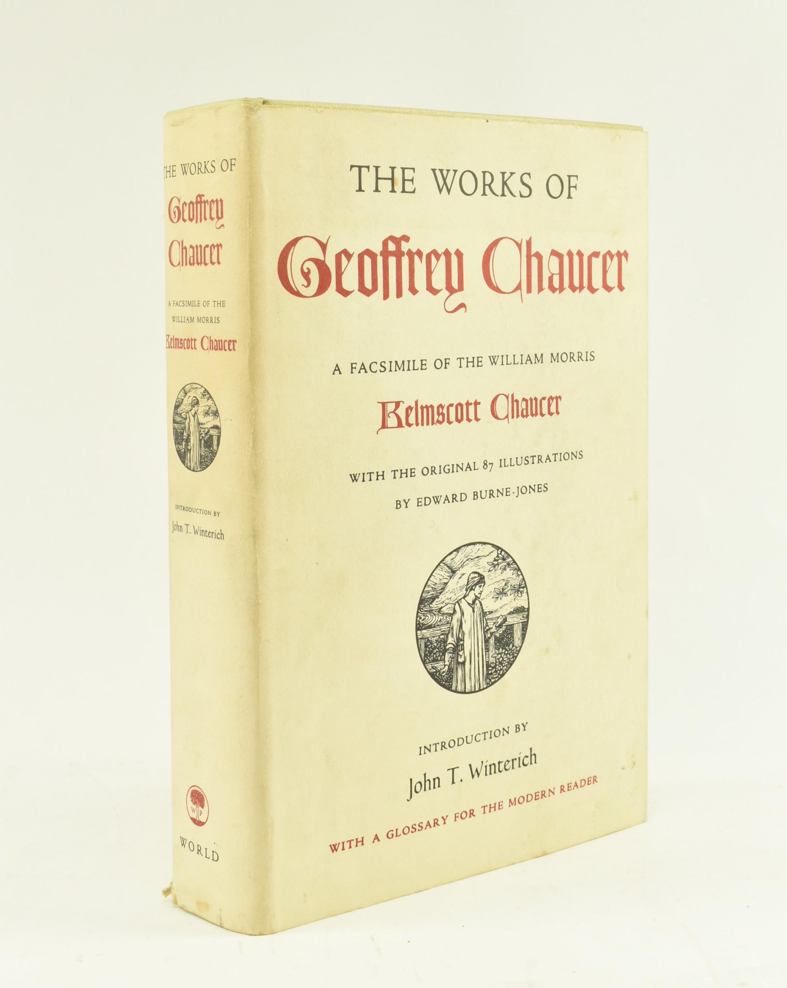 CHAUCER, GEOFFREY. FACSIMILE OF THE KELMSCOTT CHAUCER