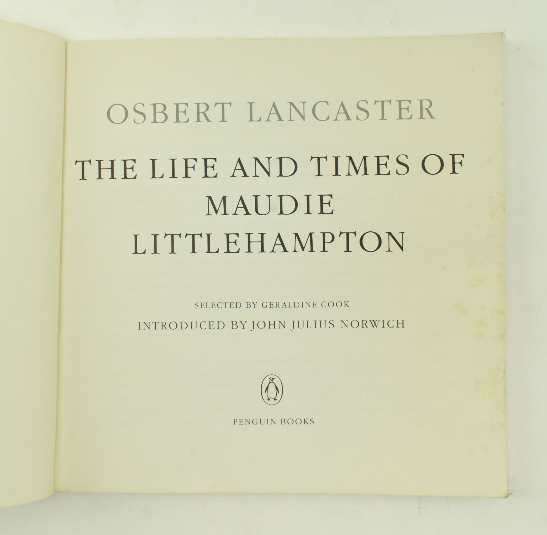 LANCASTER, OSBERT. COLLECTION OF SEVENTEEN WORKS - Bild 7 aus 13