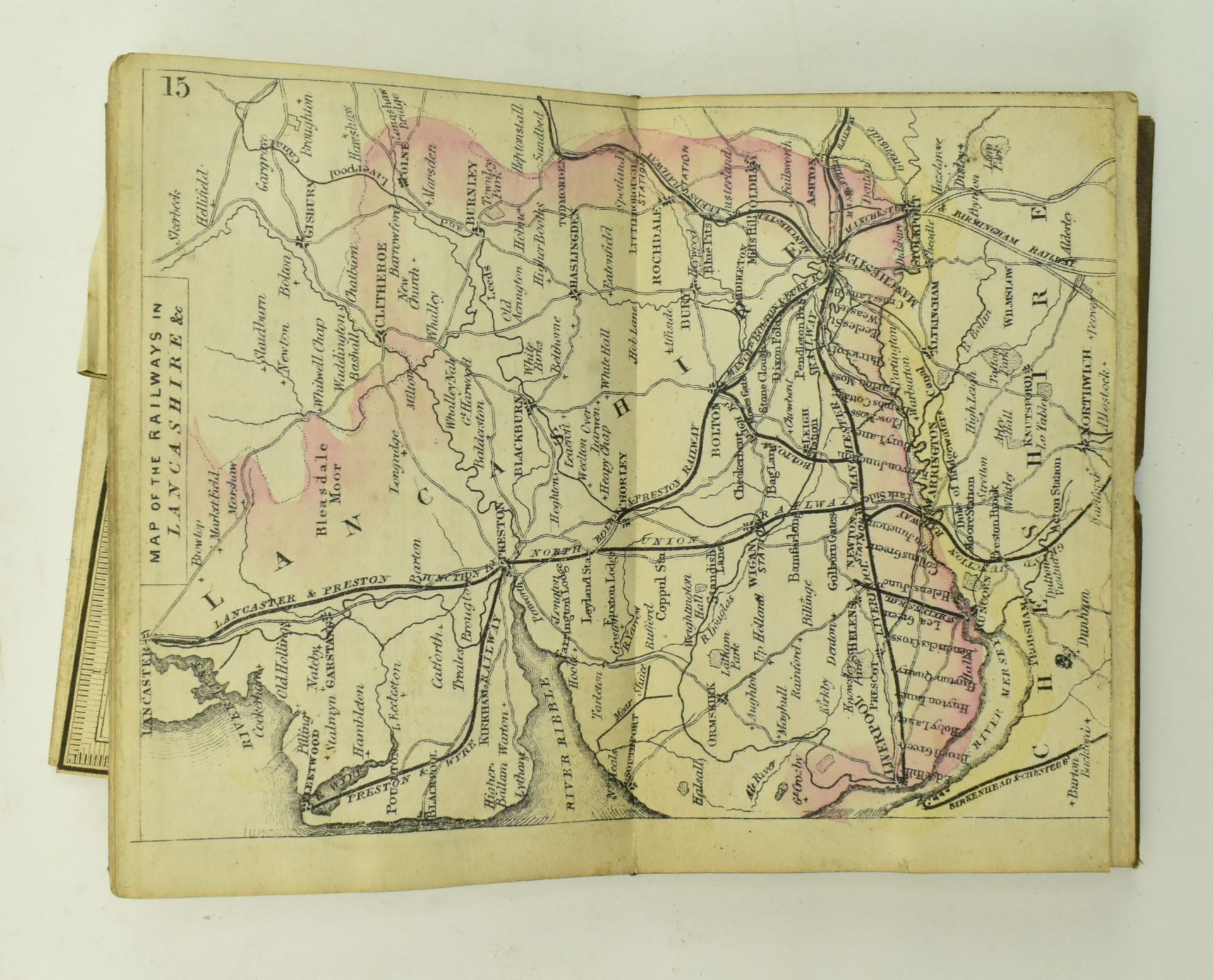 1841 BRADSHAW'S RAILWAY COMPANION IN ORIG BINDING - Bild 4 aus 6