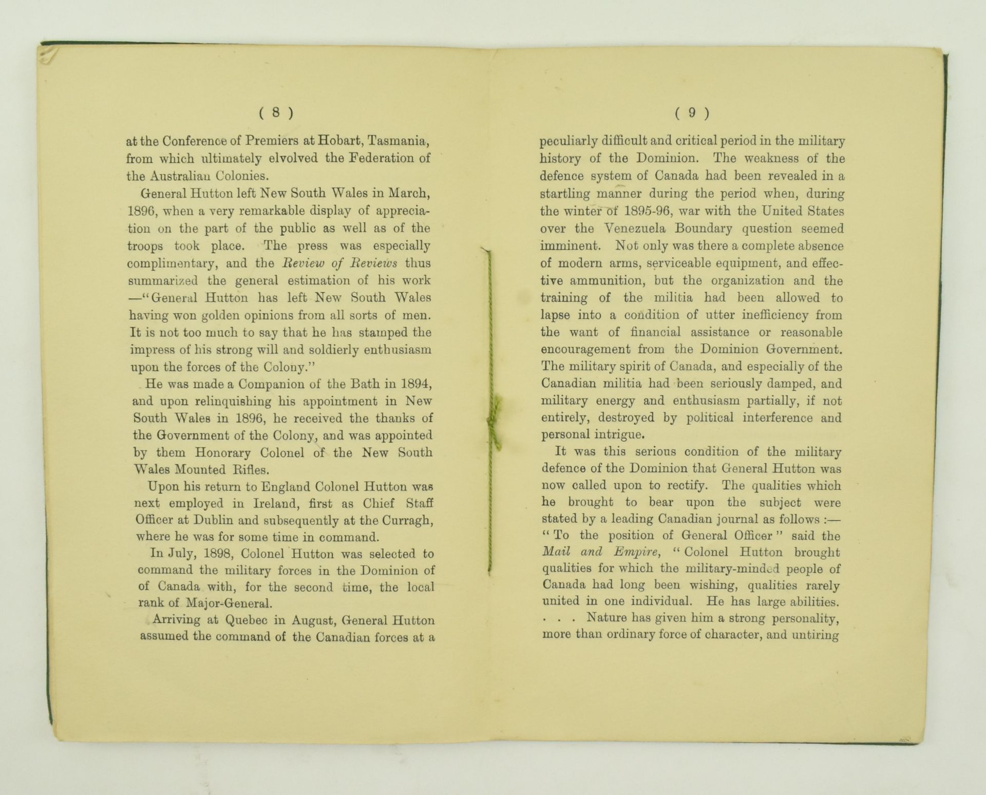 SIR EDWARD T. H. HUTTON BIOGRAPHY ANNOTATED BY LADY HUTTON - Image 5 of 7