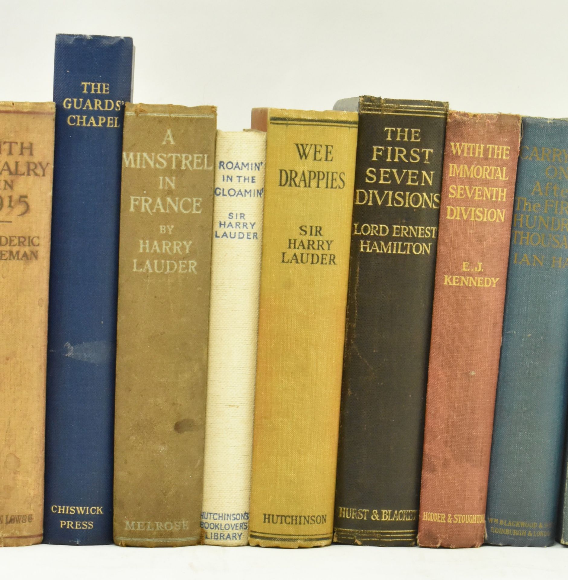 MILITARY & WW1 INTEREST. COLLECTION OF CLOTHBOUND BOOKS - Image 3 of 10