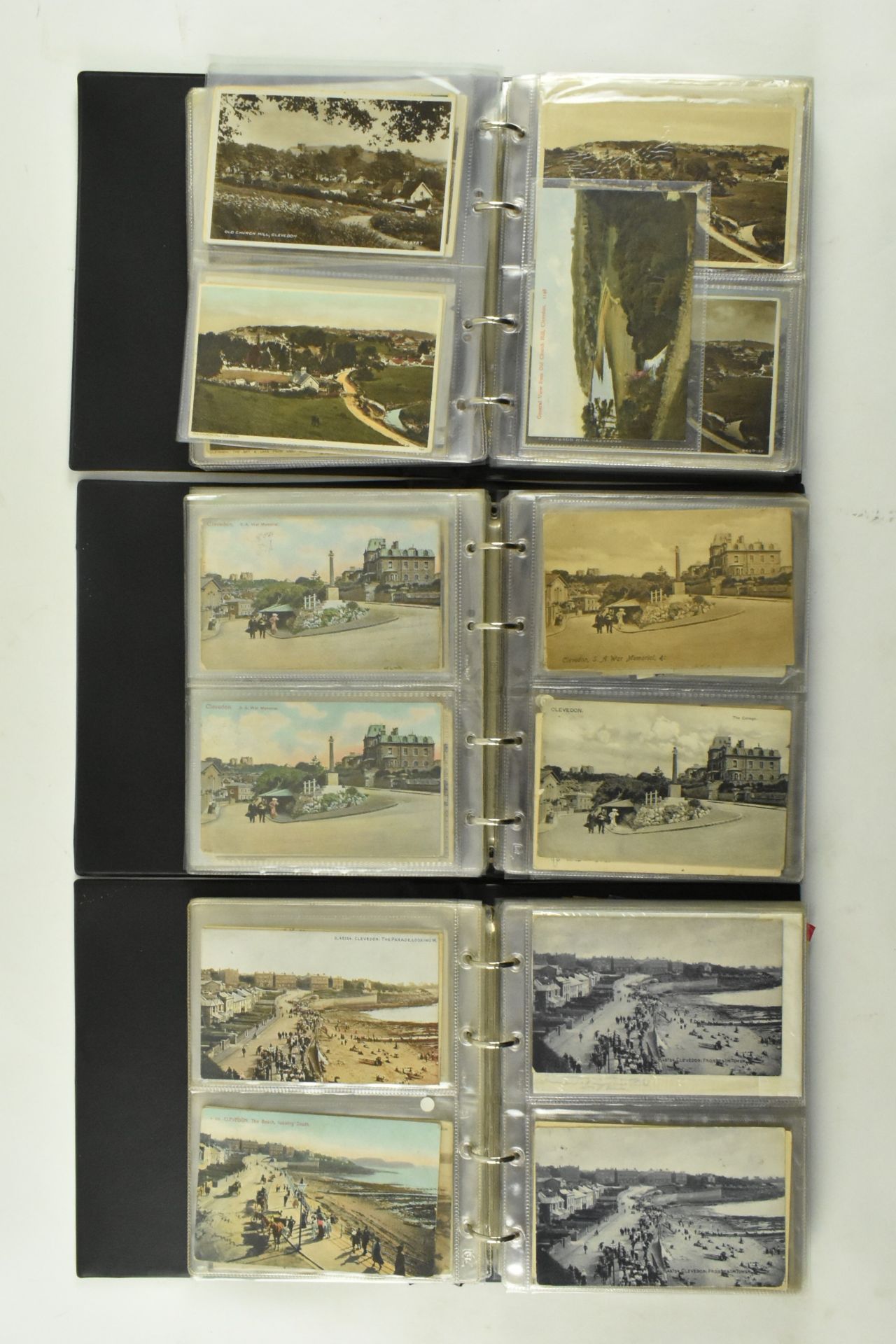 LOCAL SOMERSET INTEREST - APPROX. 400 BLACK & WHITE POSTCARDS - Bild 2 aus 6