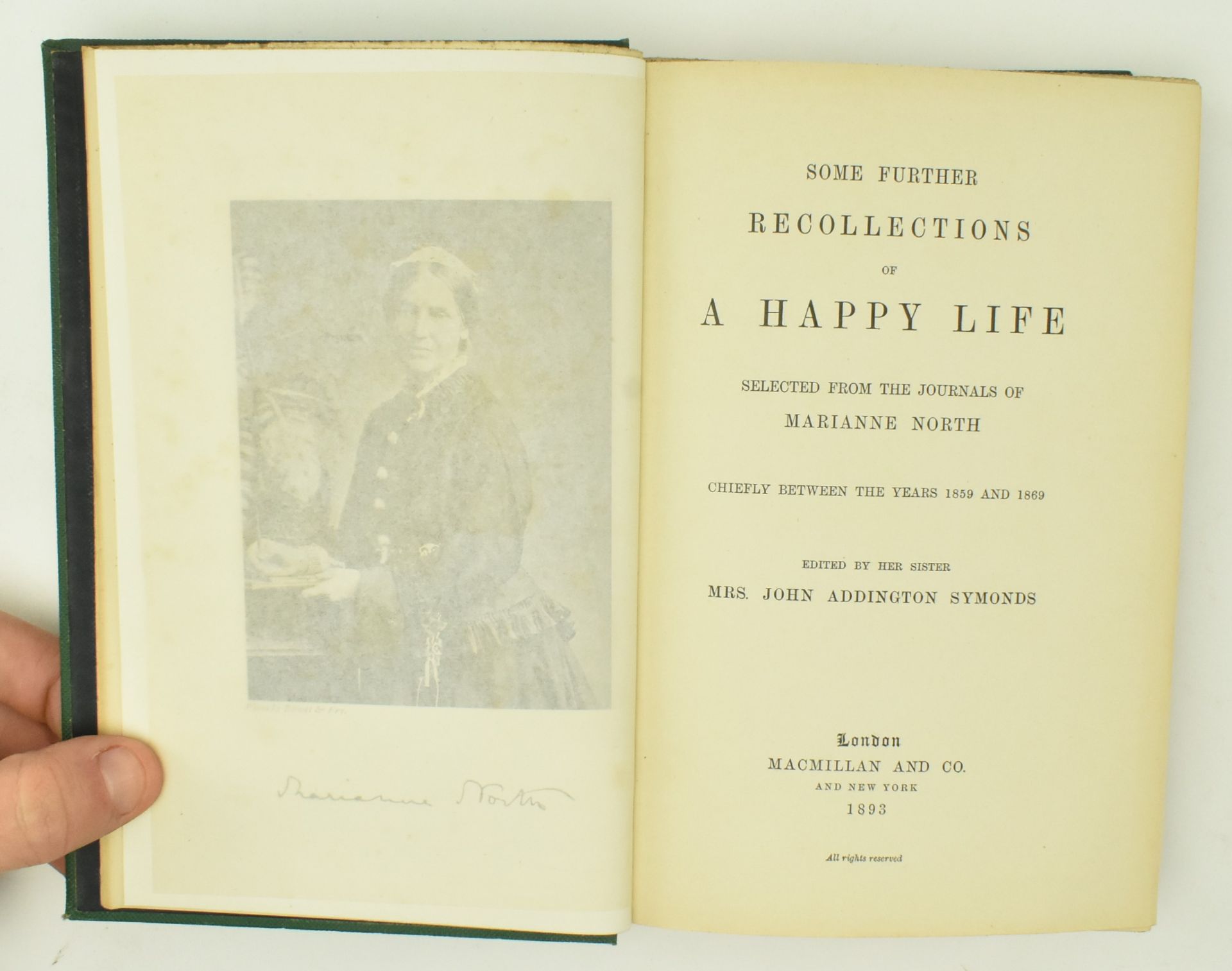 NORTH, MARIANNE. THREE VICTORIAN BIOGRAPHICAL VOLUMES - Image 10 of 11