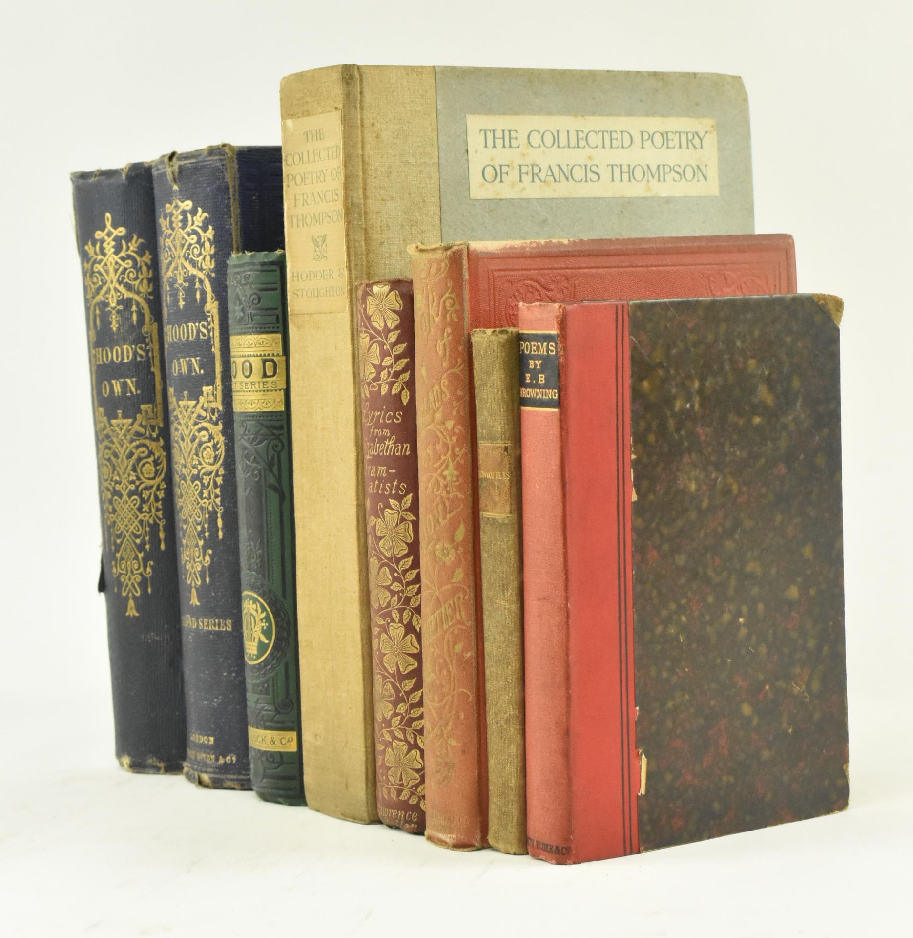 EIGHT VICTORIAN COLLECTIONS OF POETRY IN ORIGINAL BINDINGS - Image 2 of 7