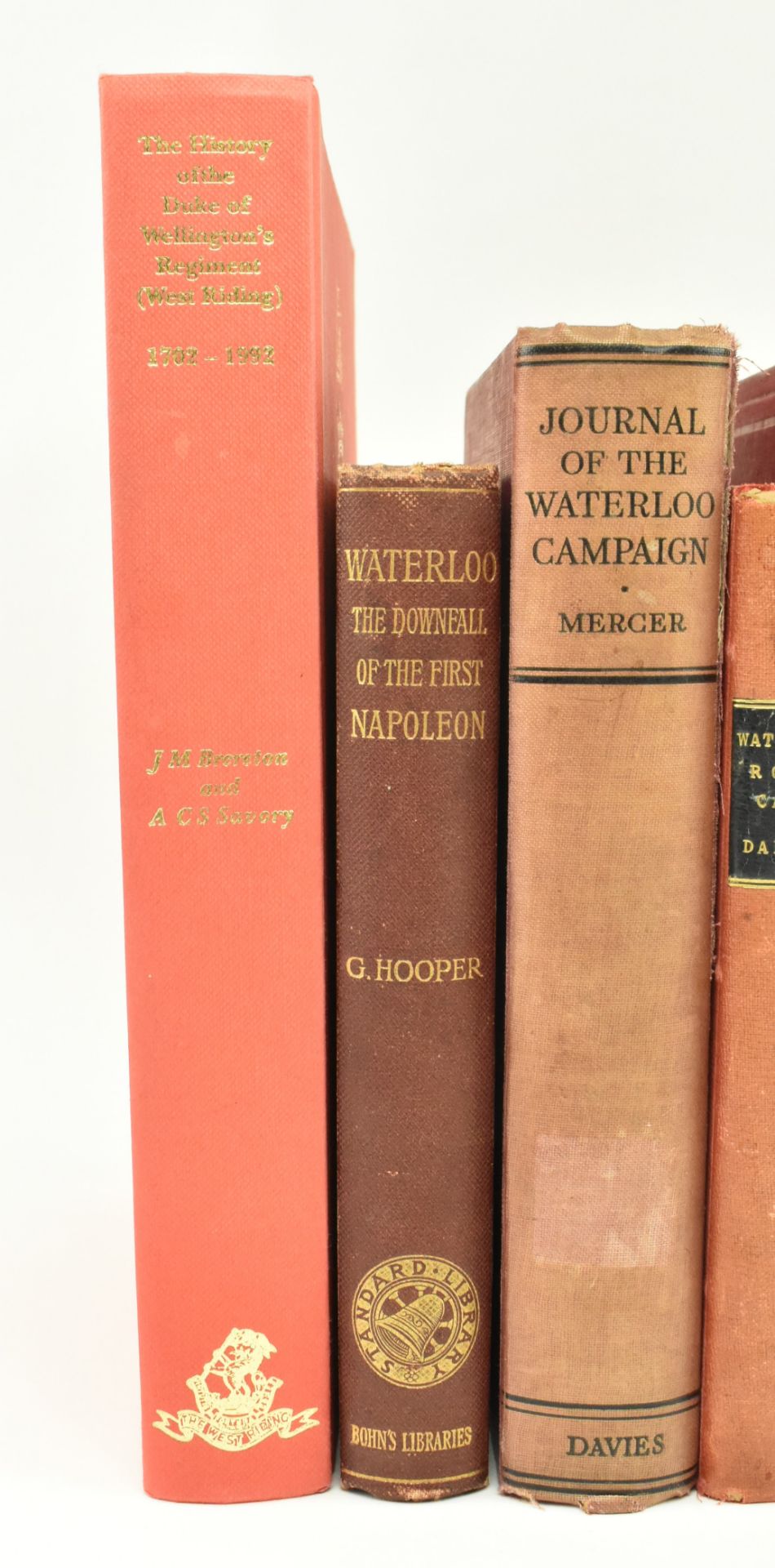 MILITARY HISTORY. COLLECTION OF SIX WORKS ON WATERLOO - Bild 2 aus 13