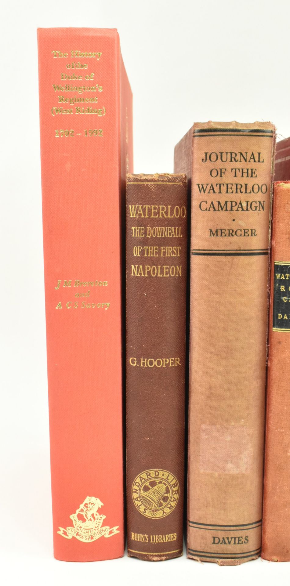 MILITARY HISTORY. COLLECTION OF SIX WORKS ON WATERLOO - Image 2 of 13